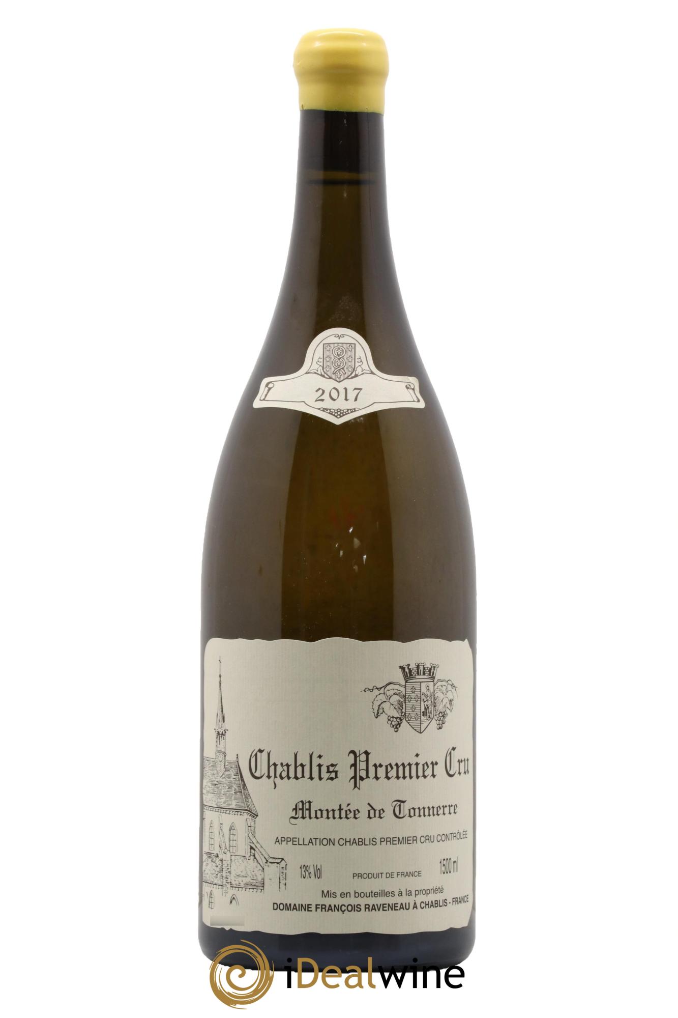 Chablis 1er Cru Montée de Tonnerre Raveneau (Domaine) 2017 - Lot de 1 magnum - 0