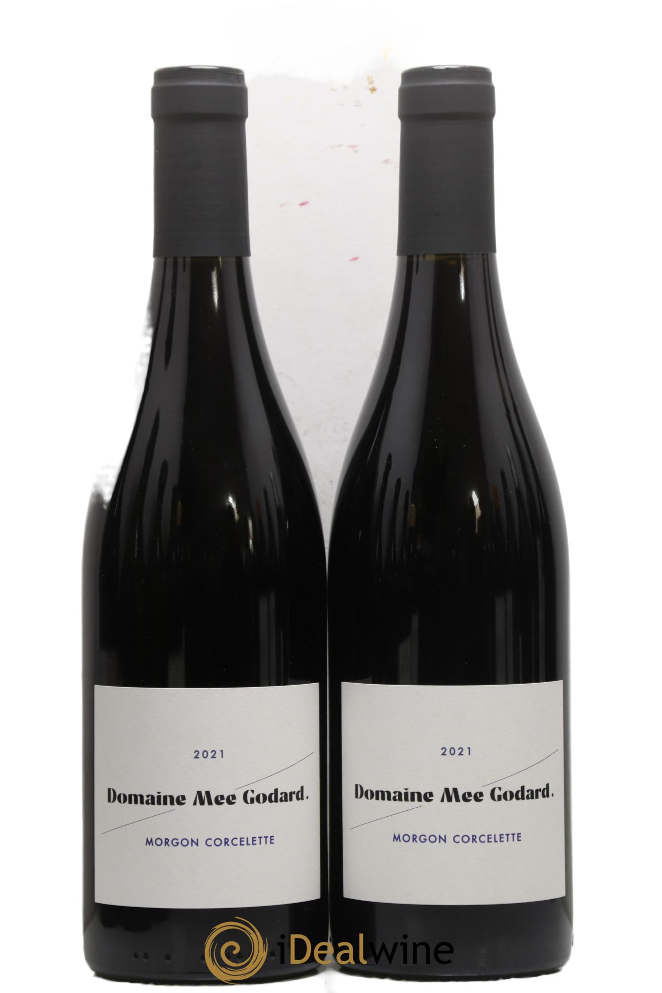 Morgon Corcelette Mee Godard 2021 - Lot of 2 bottles - 0