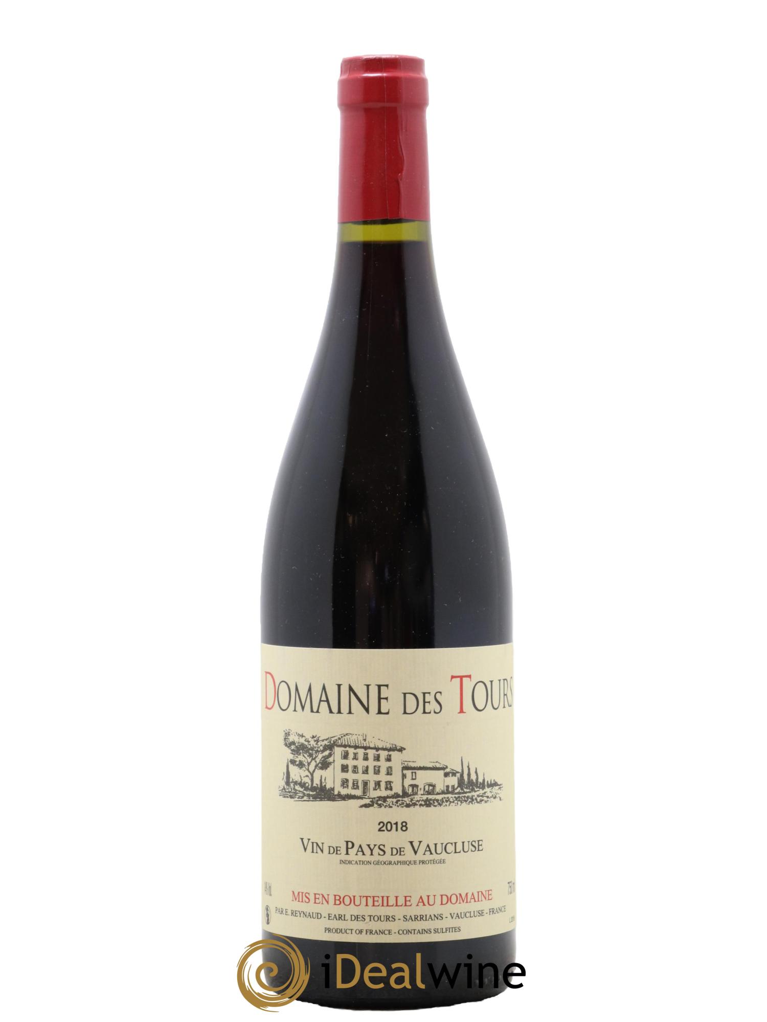 IGP Vaucluse (Vin de Pays de Vaucluse) Domaine des Tours Emmanuel Reynaud 2018 - Lotto di 1 bottiglia - 0