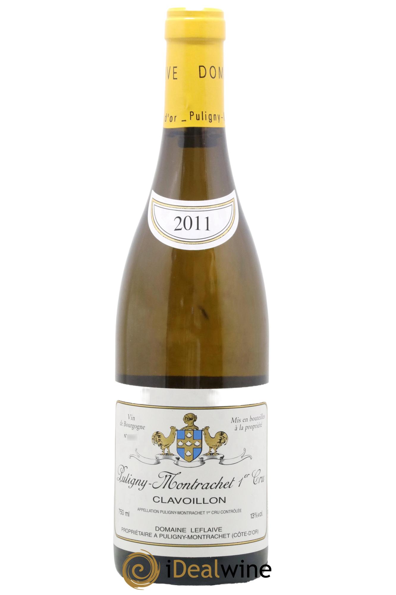 Puligny-Montrachet 1er Cru Clavoillon Leflaive (Domaine) 2011 - Lot de 1 bouteille - 0