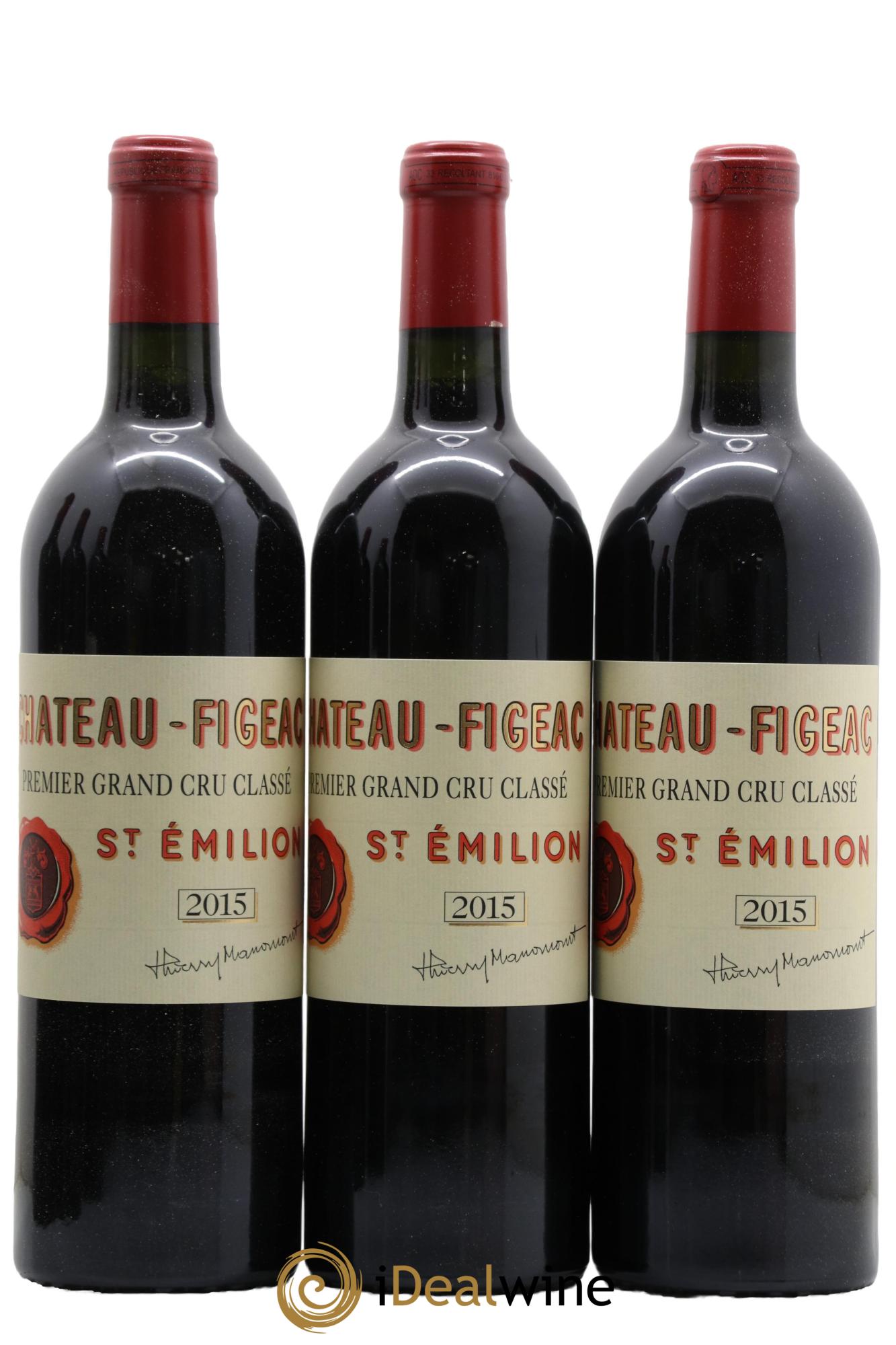 Château Figeac 1er Grand Cru Classé A 2015 - Lot de 6 bouteilles - 2