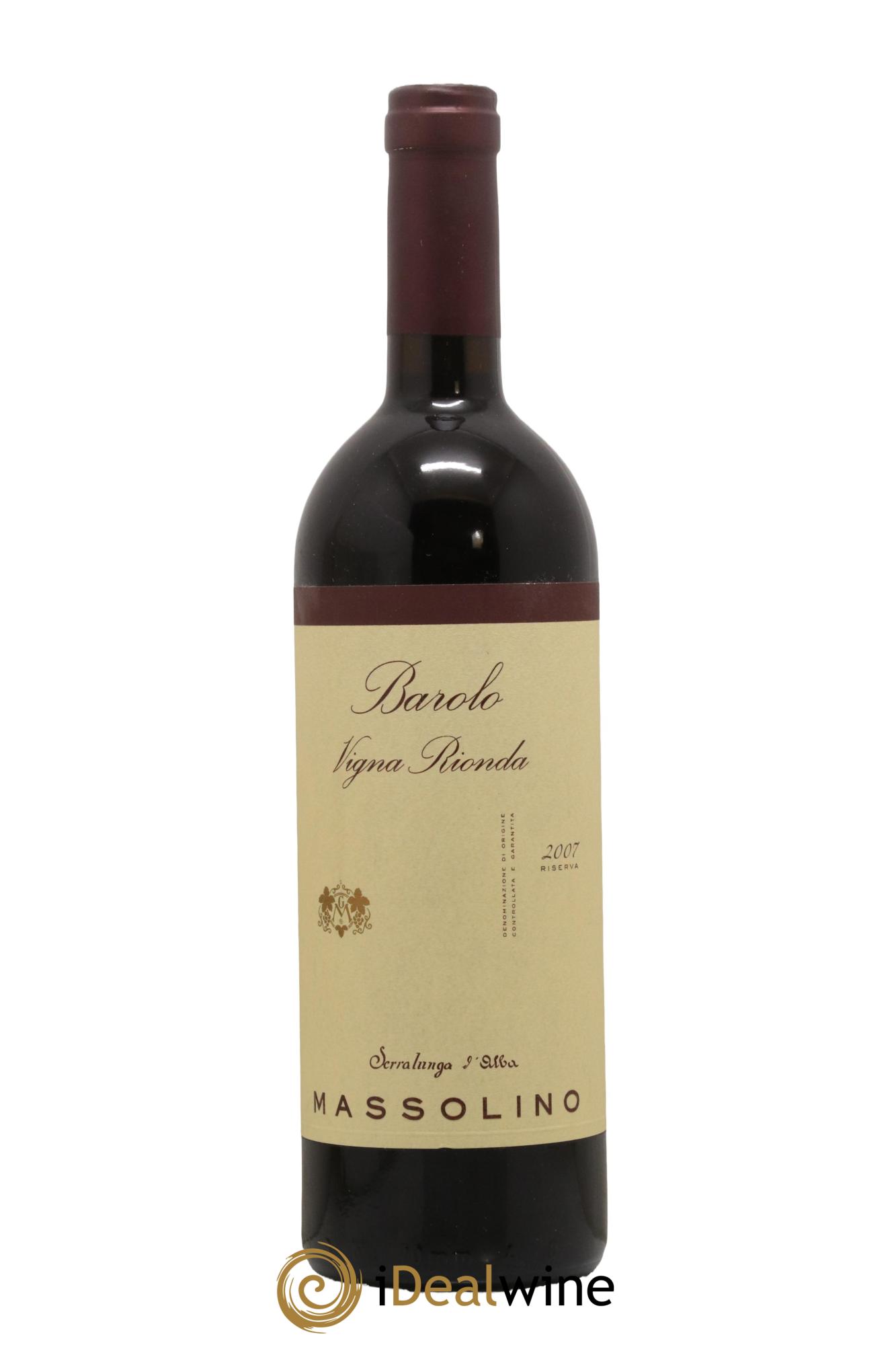 Barolo DOCG Riserva Vigna Rionda Massolino 2007 - Posten von 1 Flasche - 0