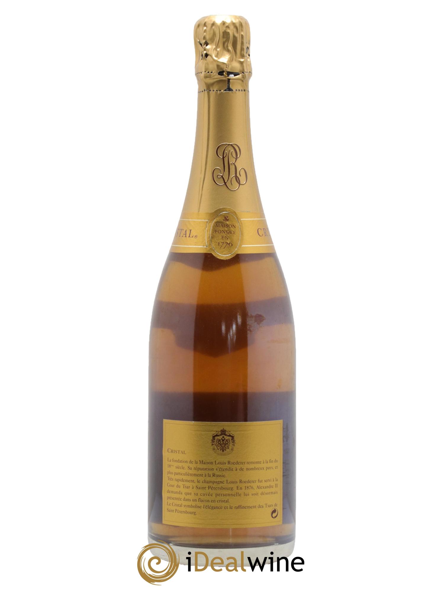 Cristal Louis Roederer 1988 - Lot de 1 bouteille - 1