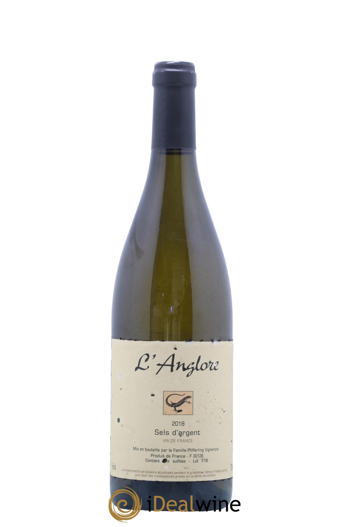 Vin de France Sels d'argent L'Anglore 2018 - Posten von 1 Flasche - 0