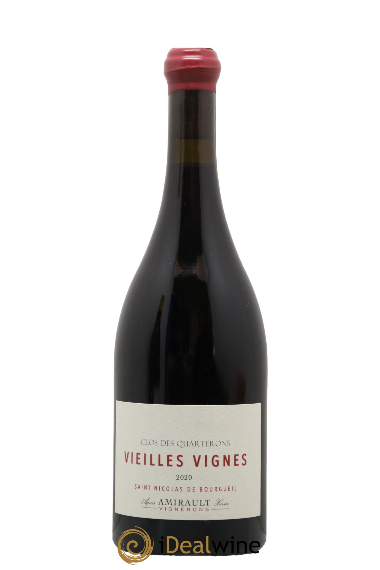 Saint-Nicolas de Bourgueil Vieilles Vigne Amirault 2020 - Posten von 1 Flasche - 0