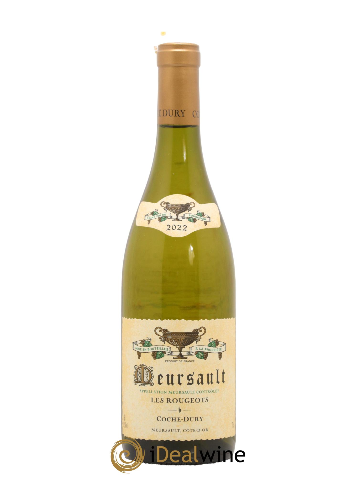 Meursault Les Rougeots Coche Dury (Domaine) 2022 - Lotto di 1 bottiglia - 0