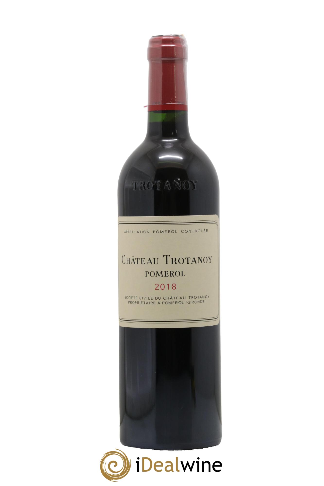 Château Trotanoy 2018 - Lot of 1 bottle - 0