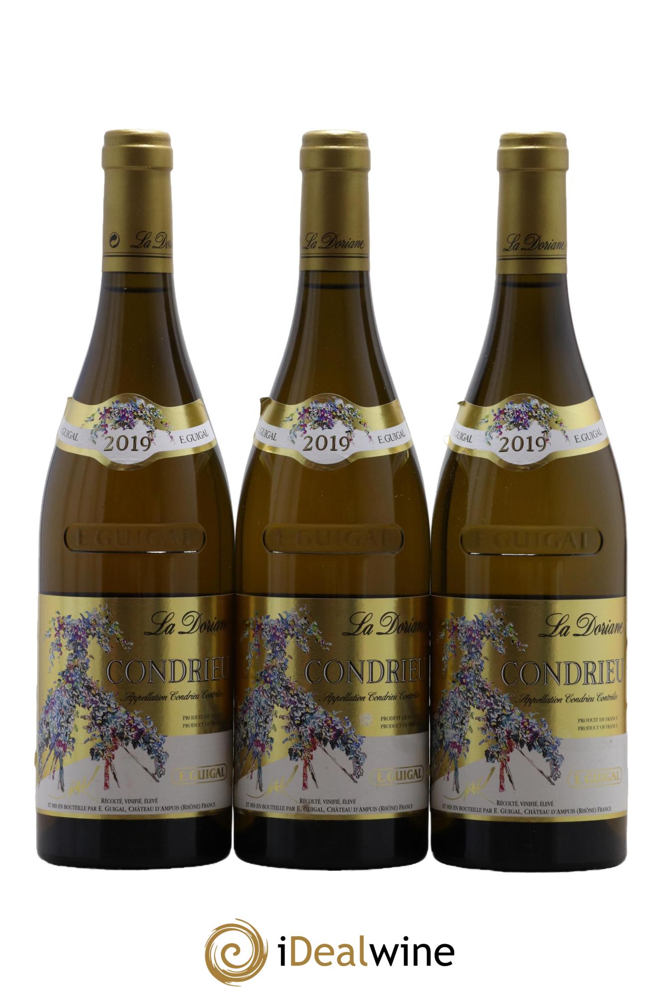 Condrieu La Doriane Guigal 2019 - Lot of 3 bottles - 0