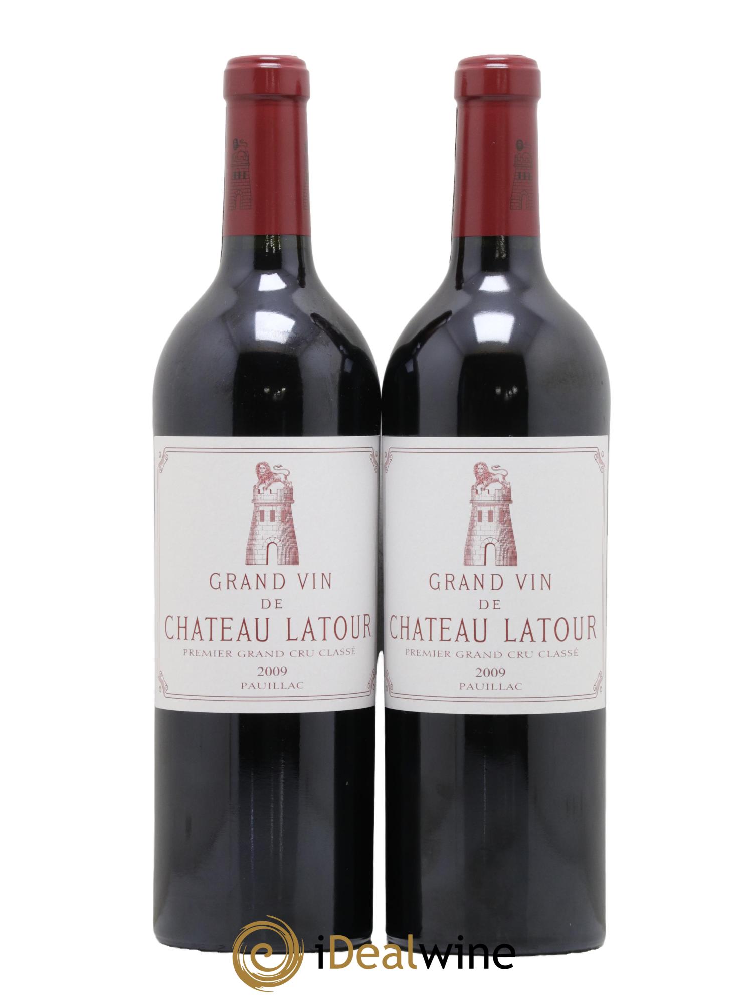 Château Latour 1er Grand Cru Classé 2009 - Posten von 2 Flaschen - 0