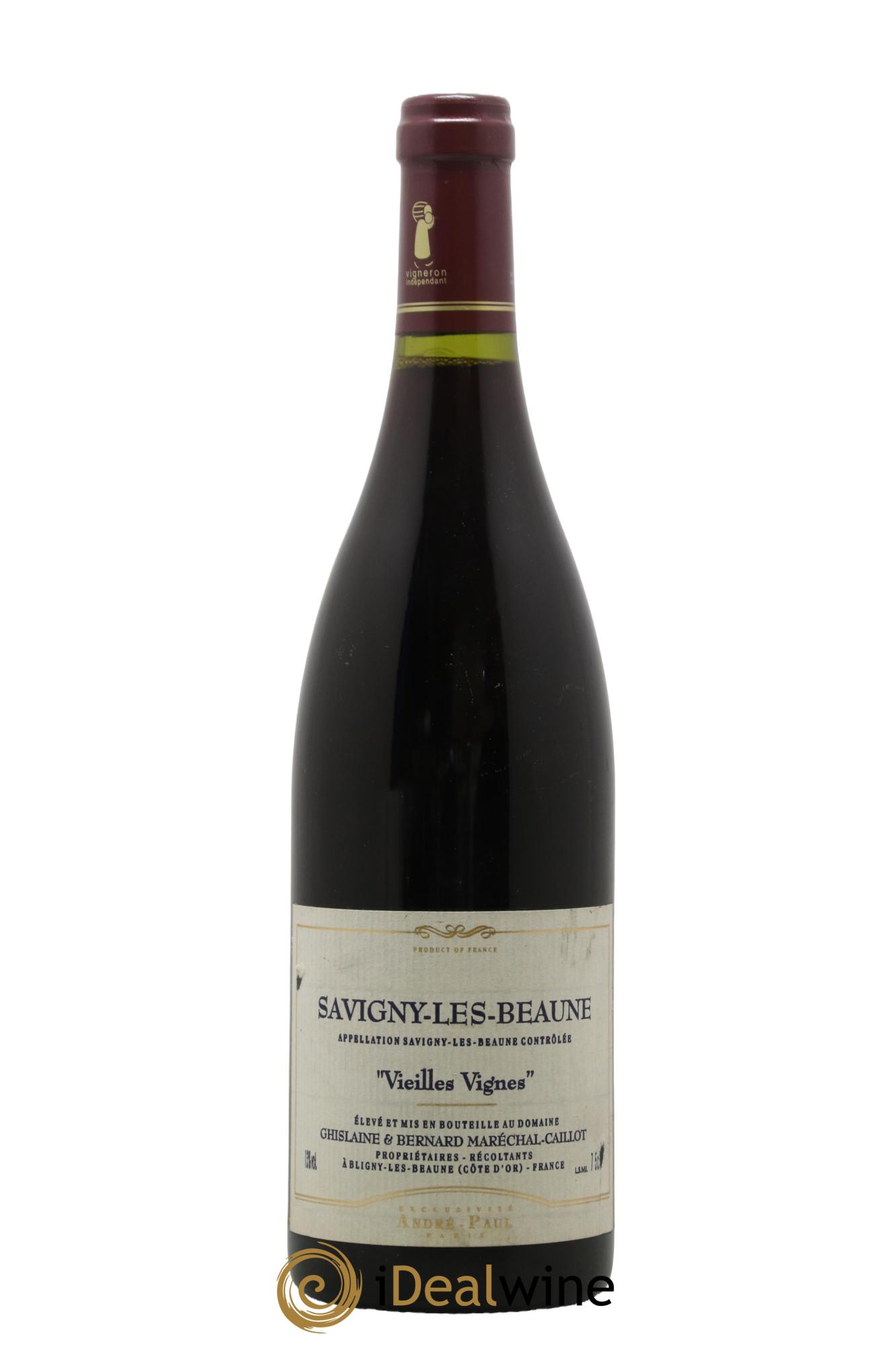 Savigny-lès-Beaune Vieilles Vignes Domaine Maréchal-Caillot 2002 - Lot de 1 bouteille - 0