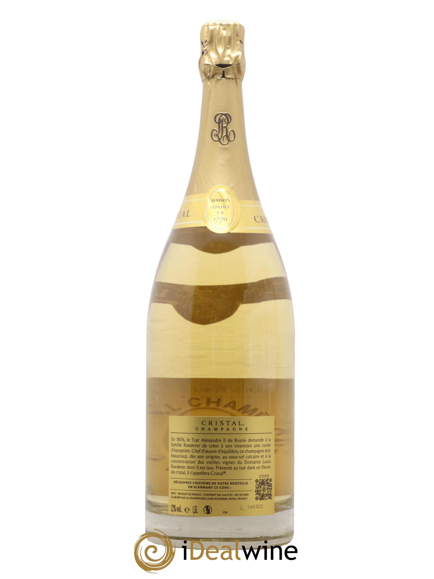 Cristal Louis Roederer 2008 - Lotto di 1 magnum - 1