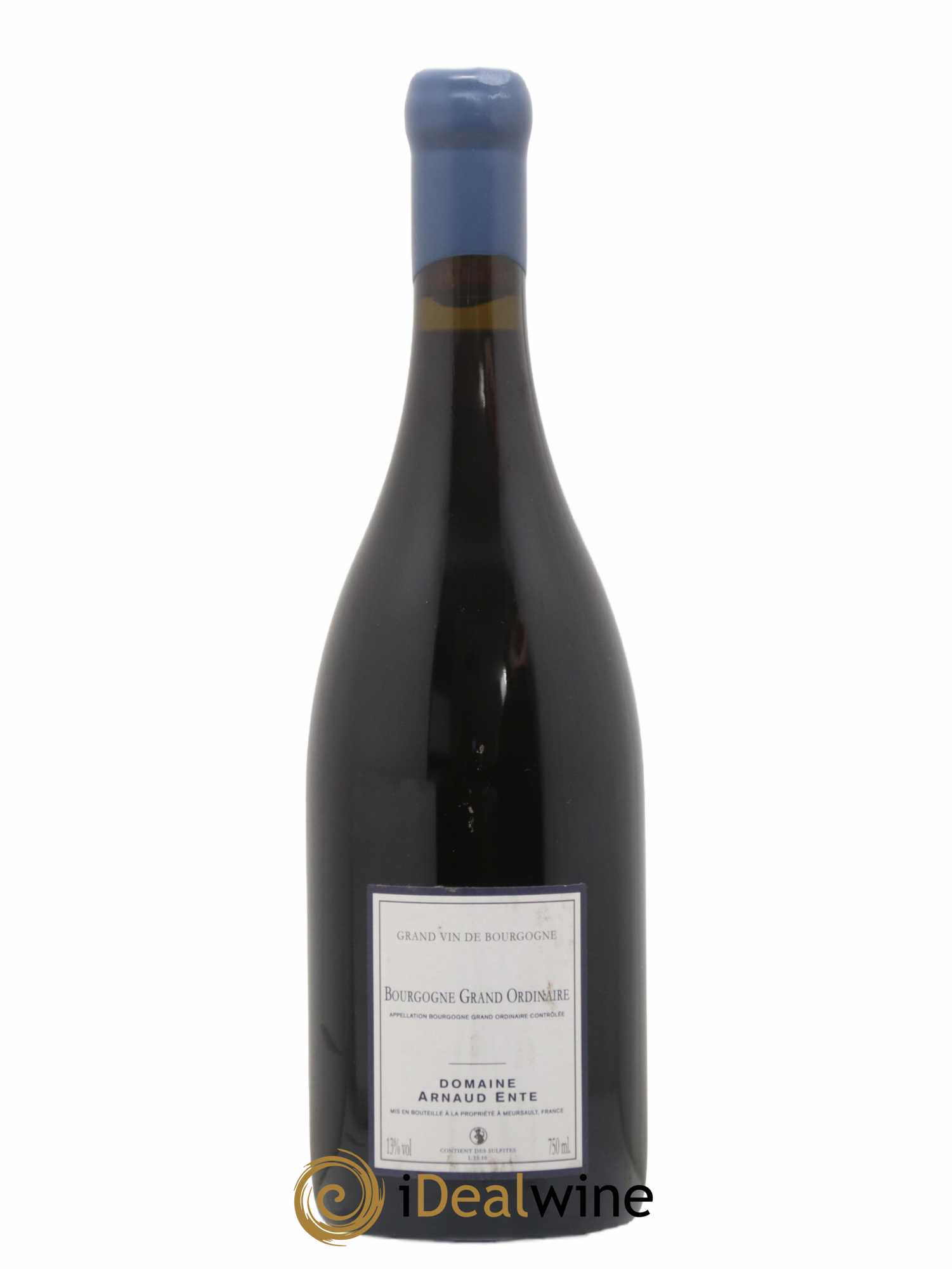 Bourgogne Grand Ordinaire Arnaud Ente  2010 - Lot de 1 bouteille - 1