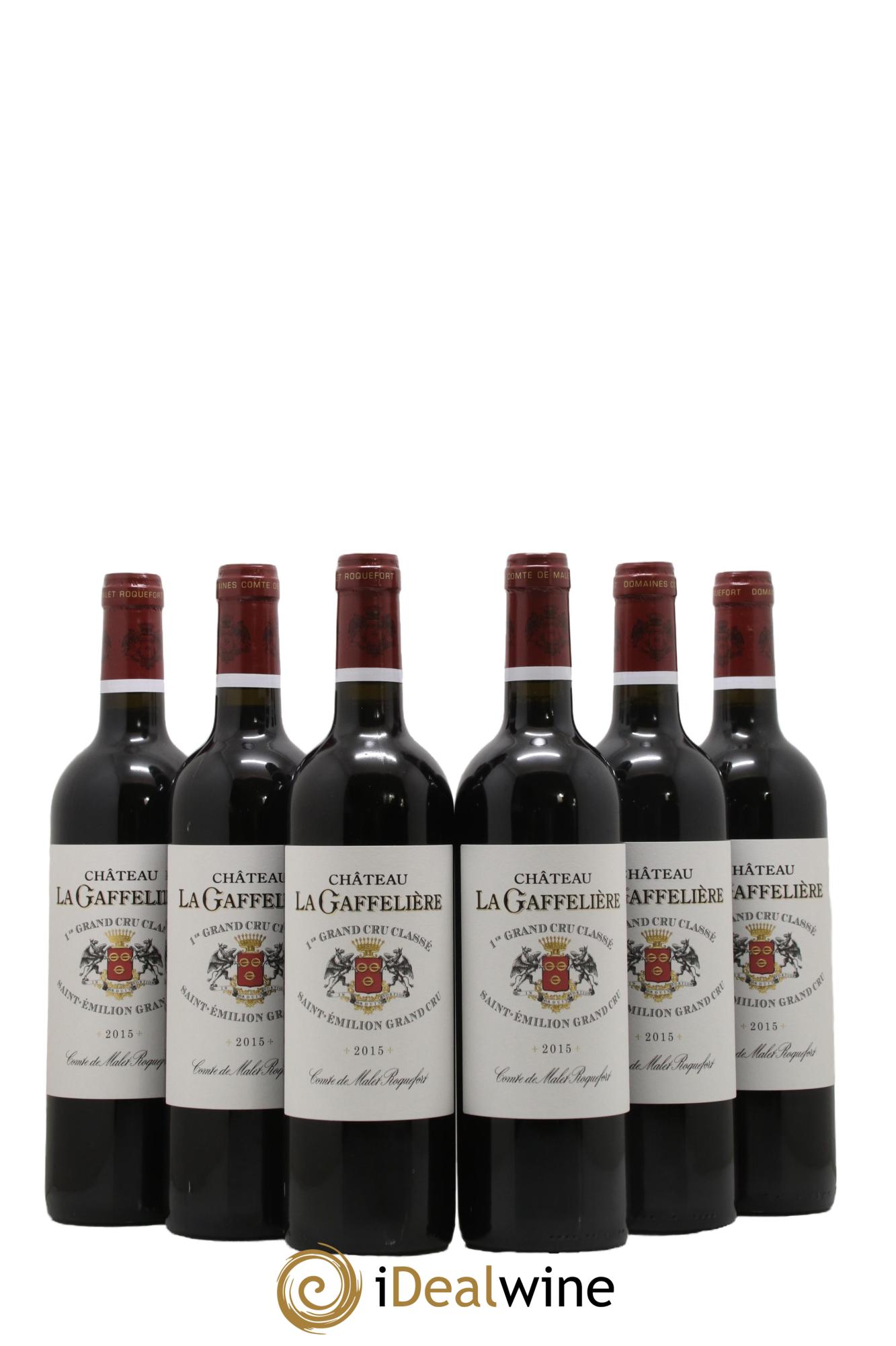 Château la Gaffelière 1er Grand Cru Classé B 2015 - Lot de 6 bouteilles - 0