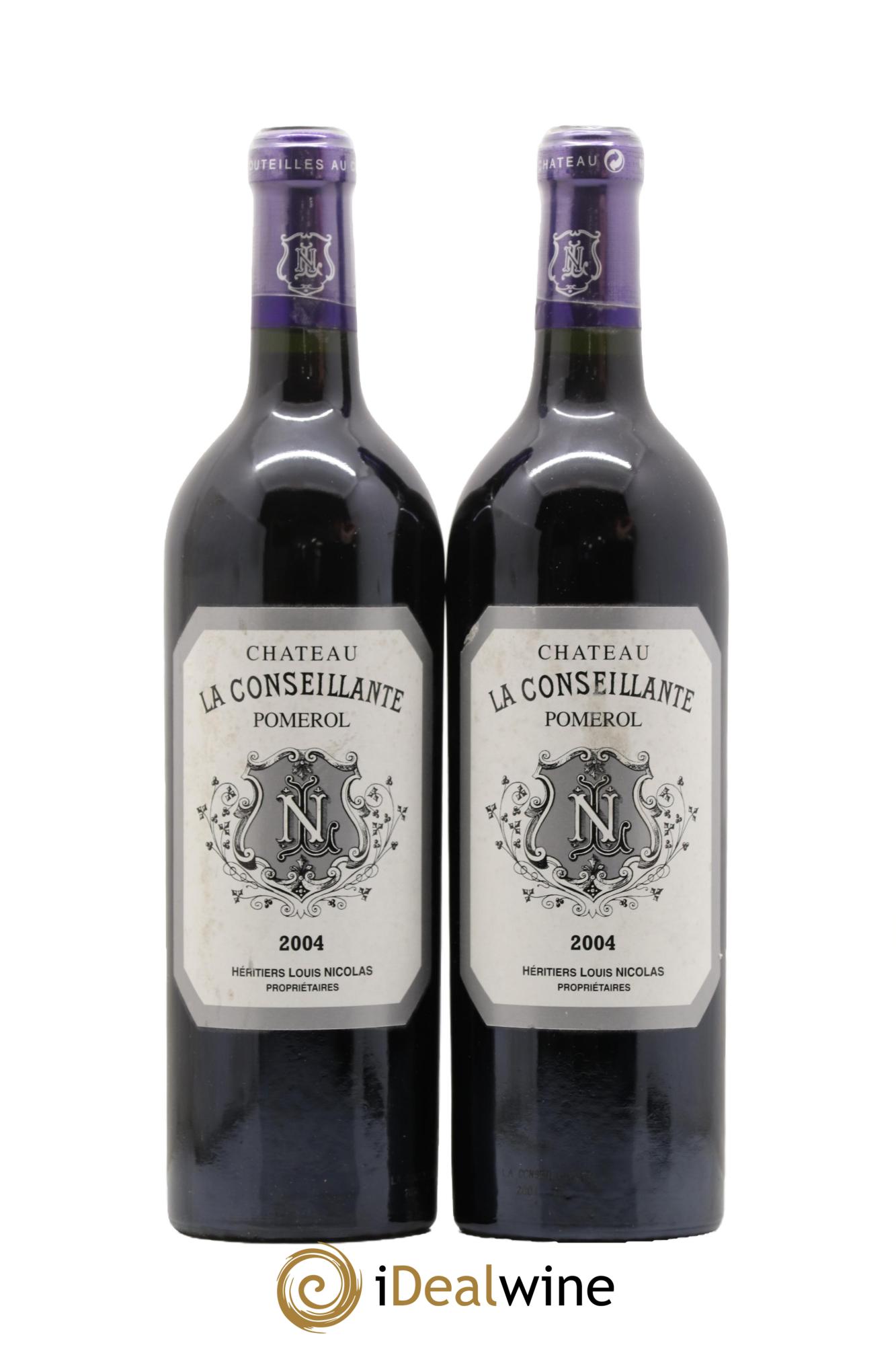 Château la Conseillante 2004 - Lot de 2 bouteilles - 0