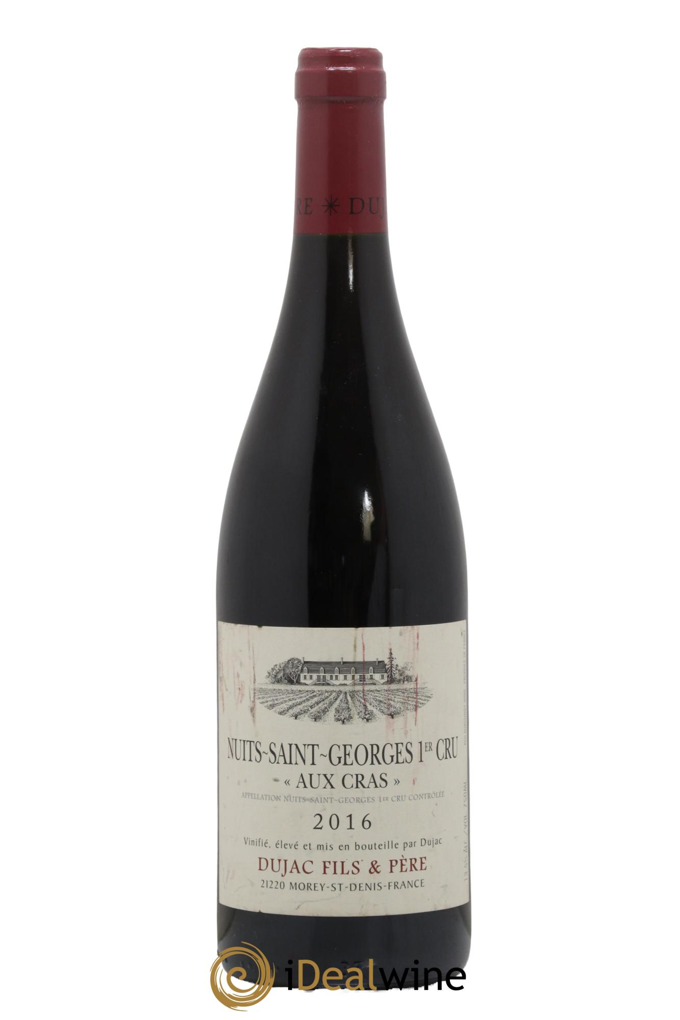 Nuits Saint-Georges 1er Cru Aux Cras Dujac Fils et Père  2016 - Posten von 1 Flasche - 0