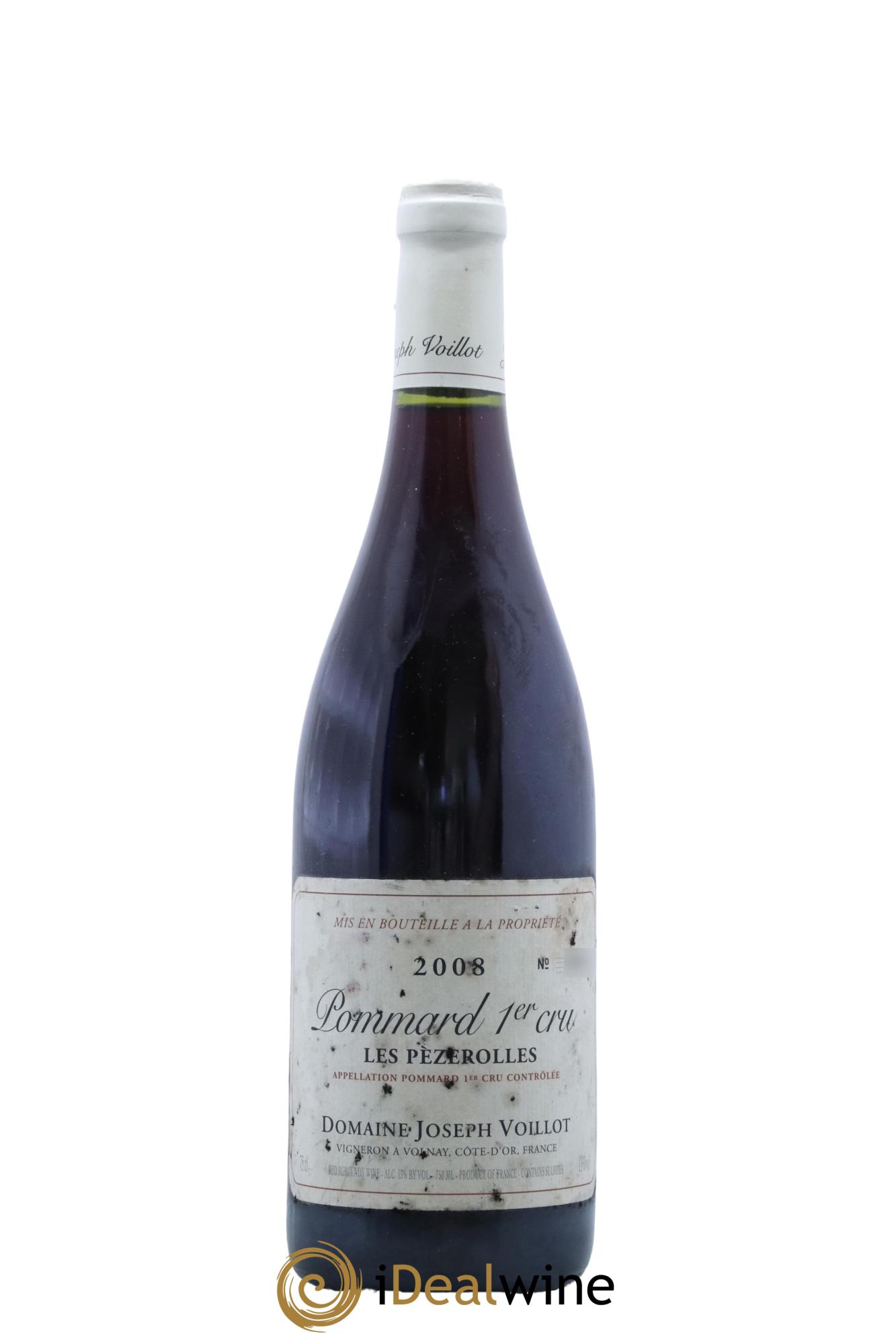 Pommard 1er Cru Les Pèzerolles Joseph Voillot (Domaine)  2008 - Lot de 1 bouteille - 0