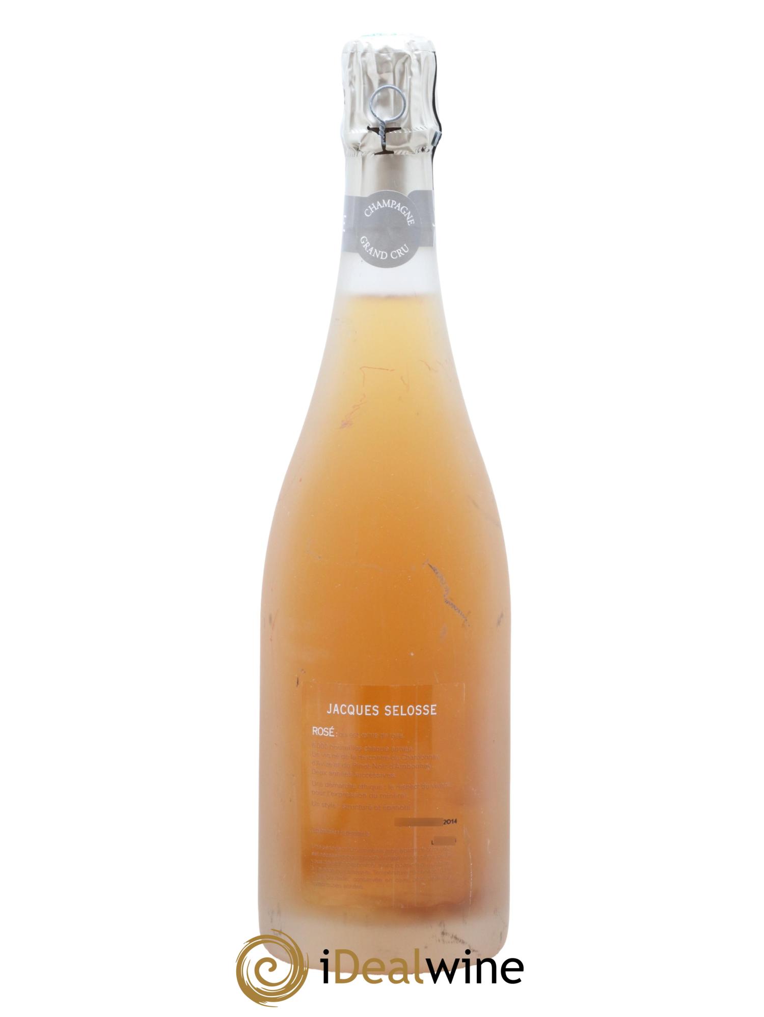 Brut Rosé Jacques Selosse  - Lot de 1 bouteille - 1