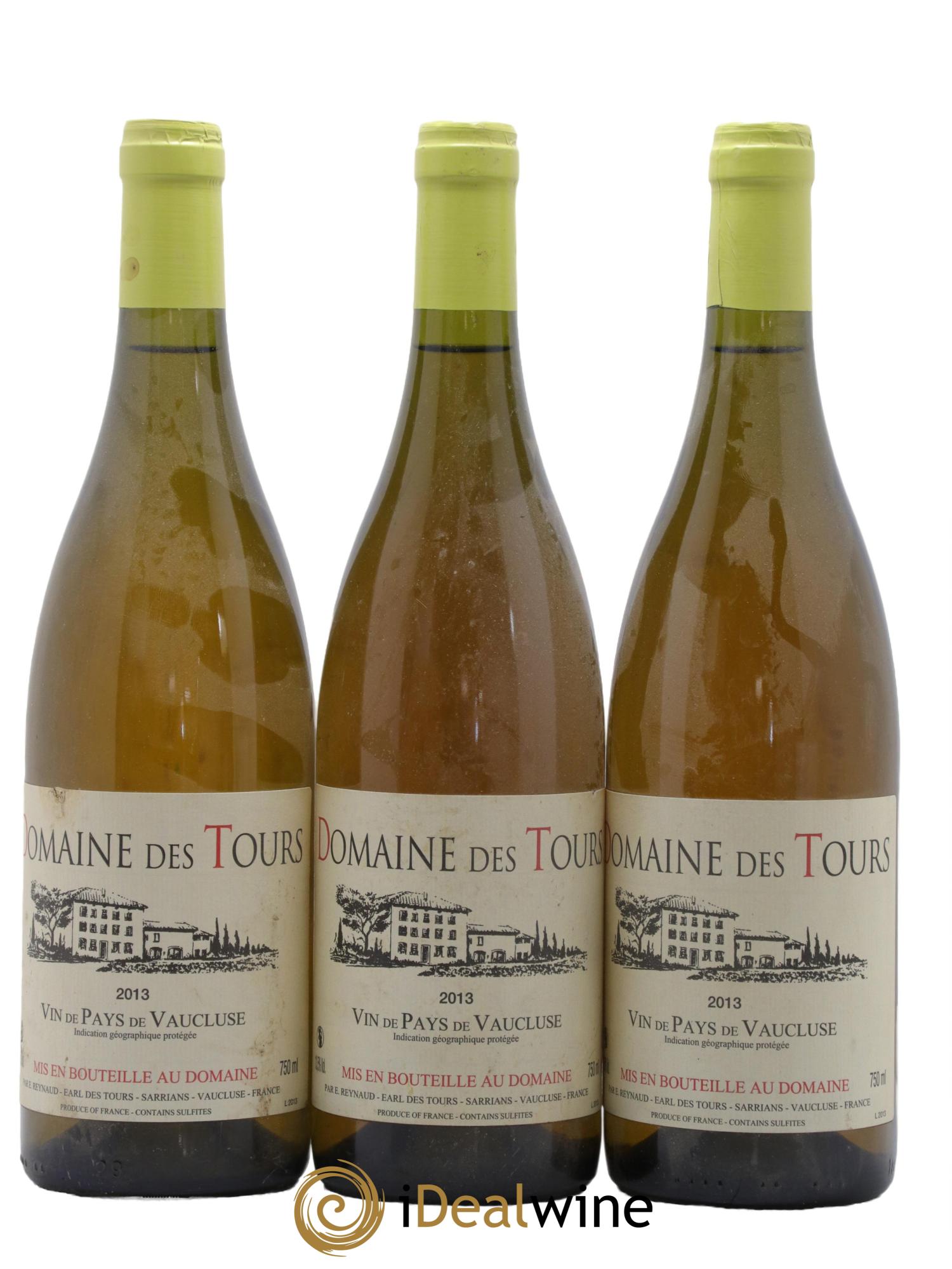 IGP Vaucluse (Vin de Pays de Vaucluse)  - Domaine des Tours Emmanuel Reynaud