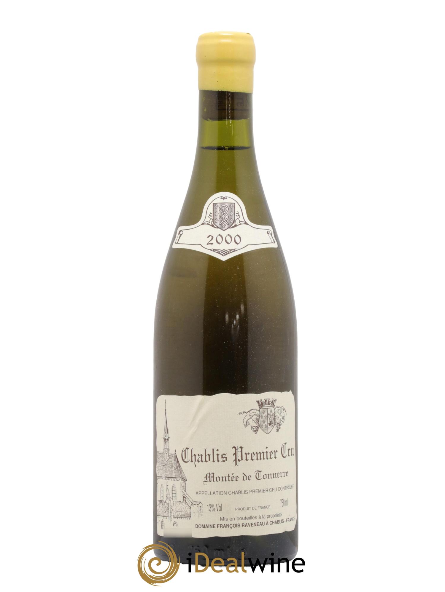 Chablis 1er Cru Montée de Tonnerre Raveneau (Domaine) 2000 - Lot of 1 bottle - 0