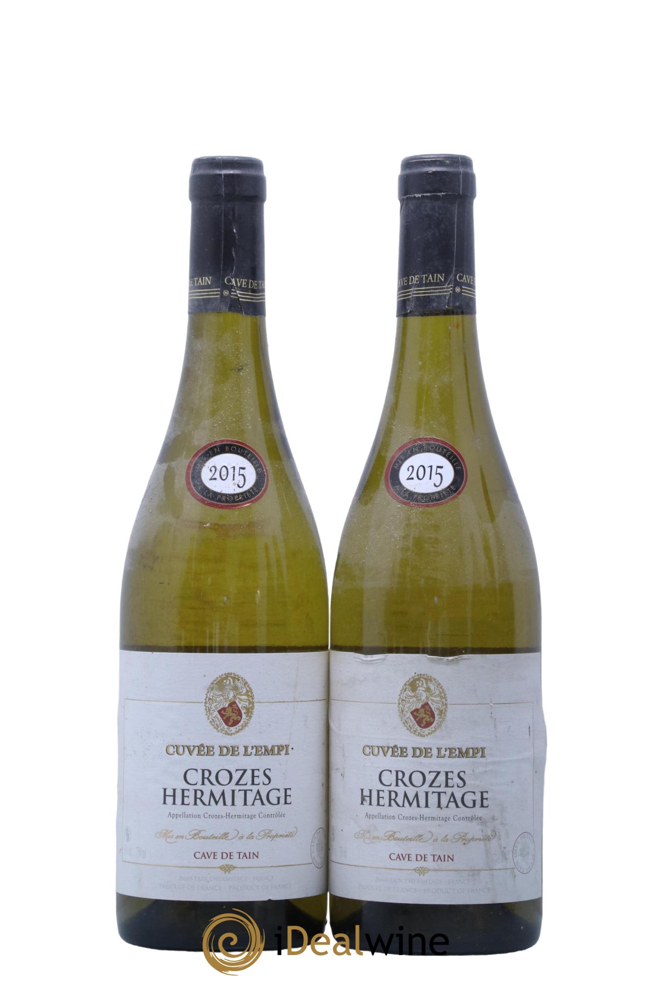 Crozes-Hermitage Cuvee de l Empi Cave de Tain 2015 - Lotto di 2 bottiglie - 0