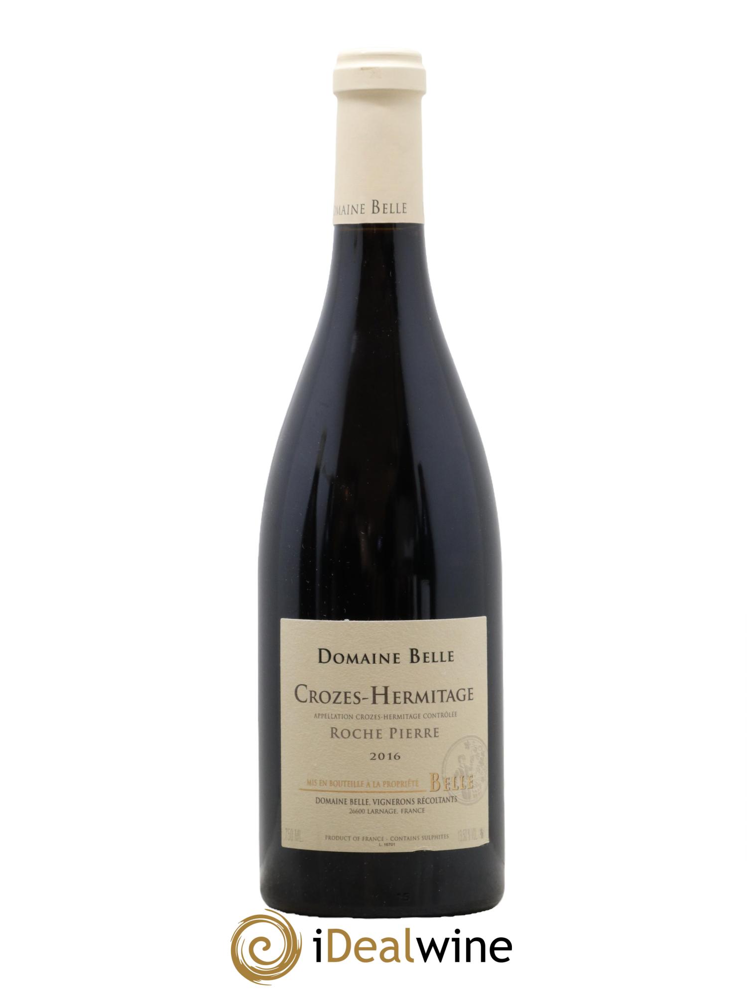 Crozes-Hermitage Roche Pierre Domaine Belle 2016 - Lot of 1 bottle - 0