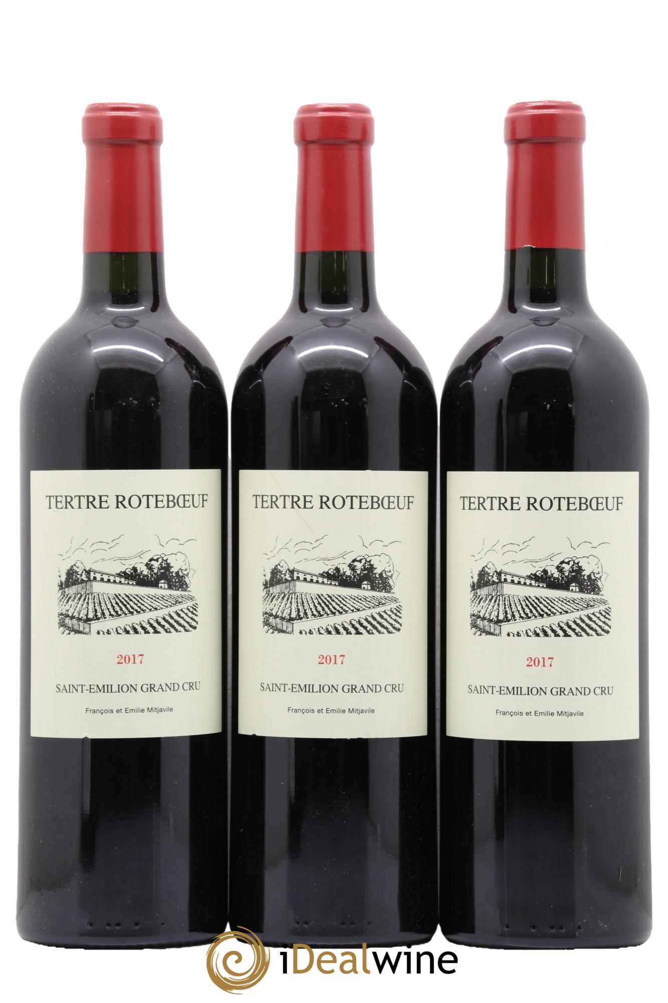 Château Tertre Roteboeuf 2017 - Lot de 3 bouteilles - 0