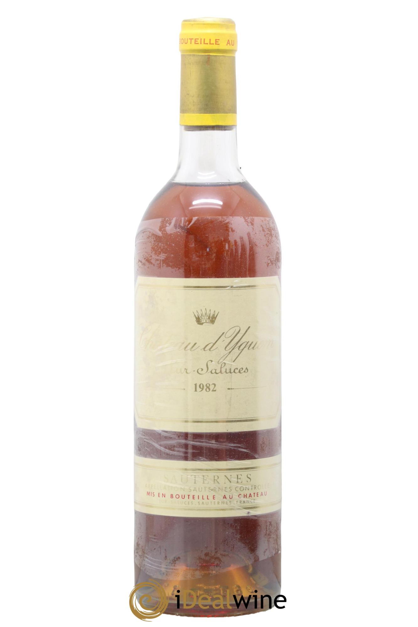 Château d' Yquem 1er Cru Classé Supérieur  1982 - Posten von 1 Flasche - 0