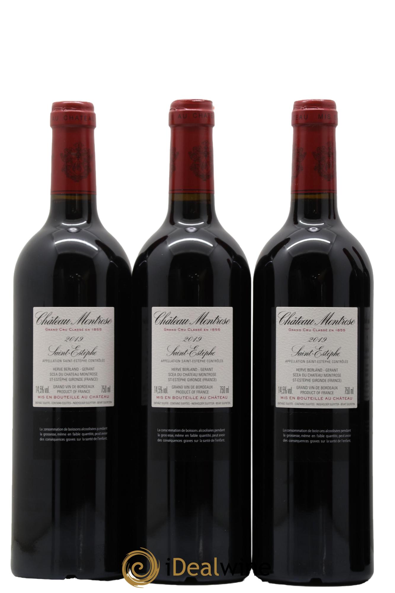 Château Montrose 2ème Grand Cru Classé 2019 - Lot of 6 bottles - 4