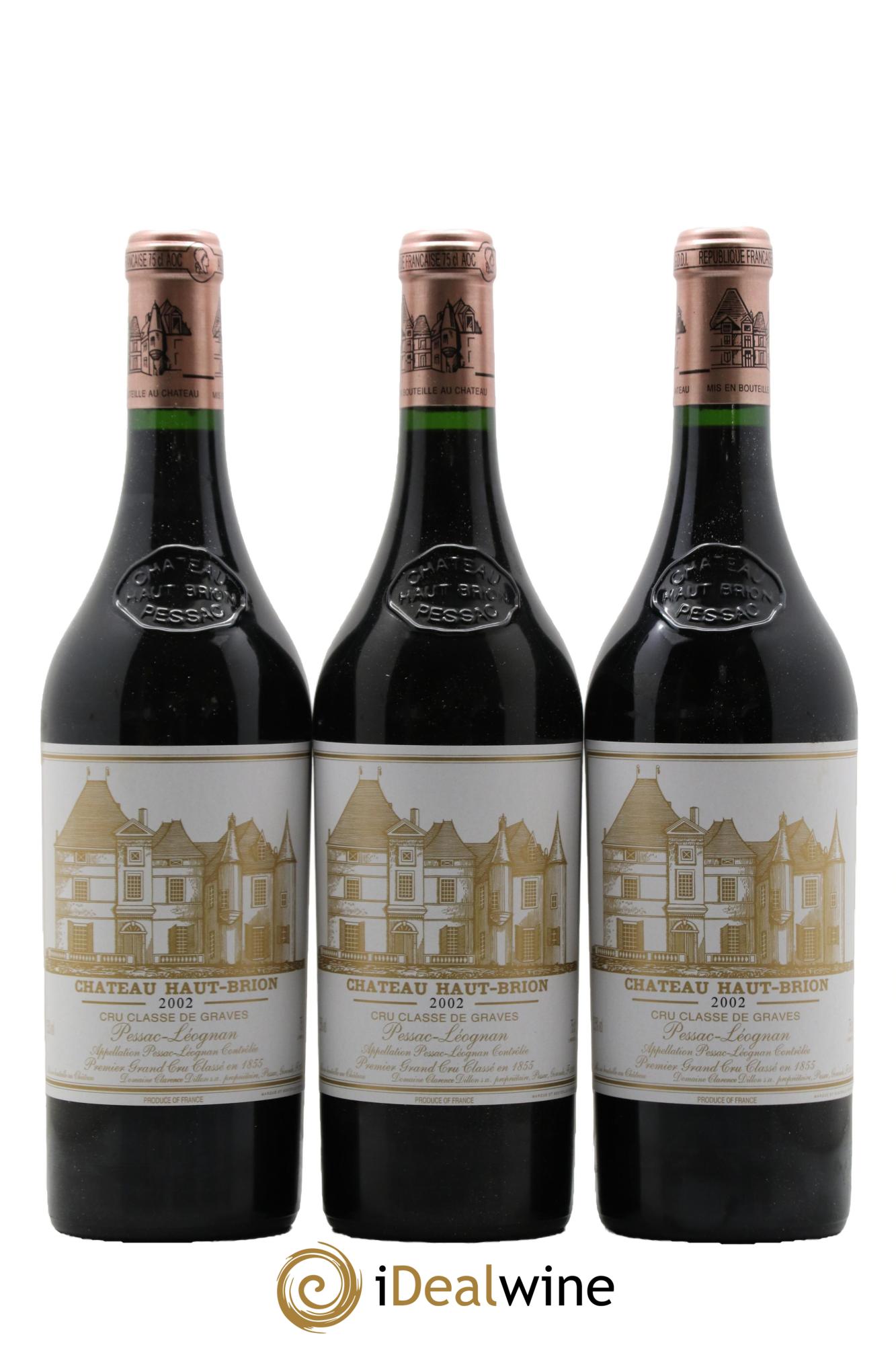 Château Haut Brion 1er Grand Cru Classé 2002 - Posten von 6 Flaschen - 3