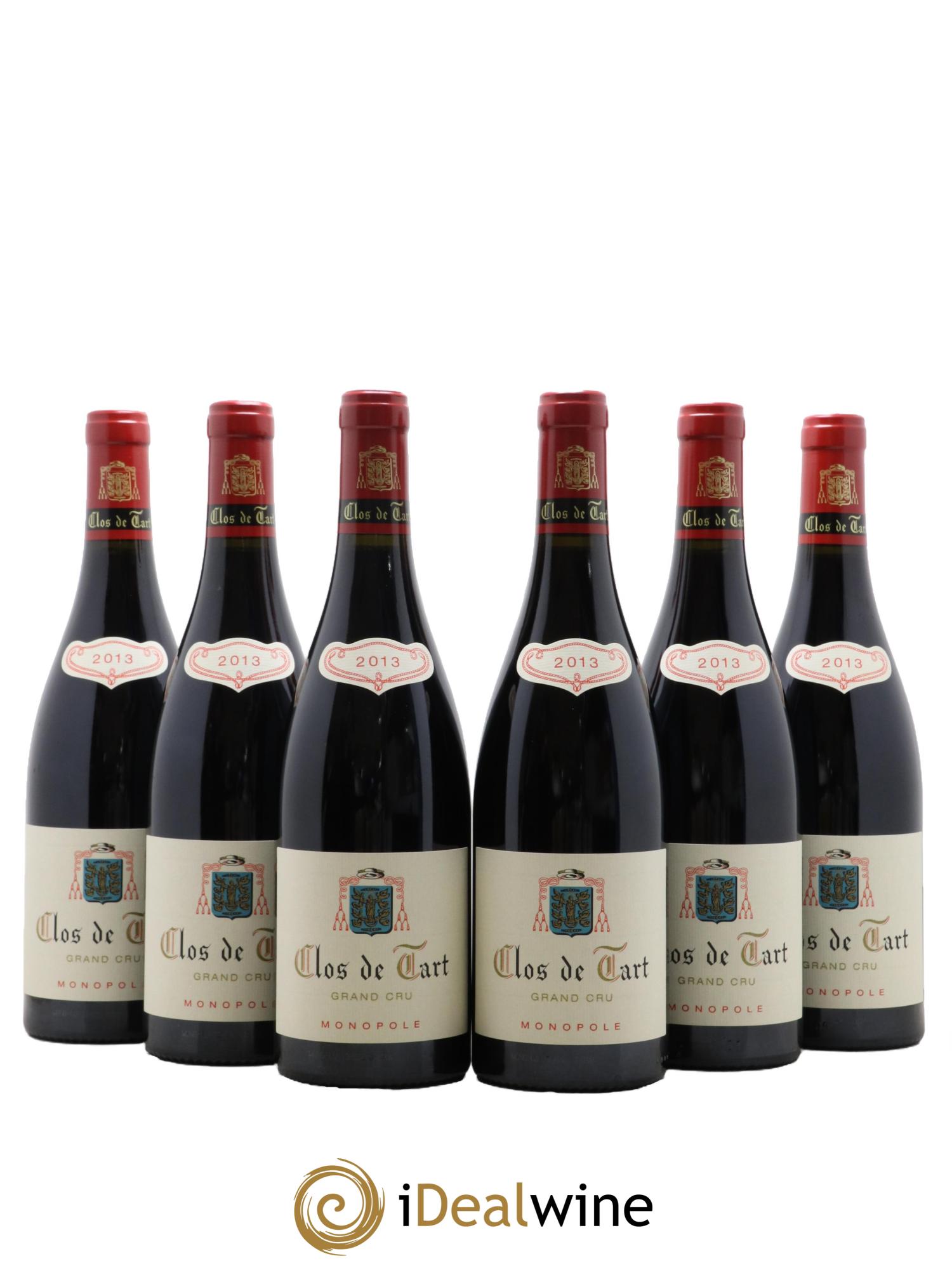 Clos de Tart Grand Cru Mommessin  2013 - Posten von 6 Flaschen - 0