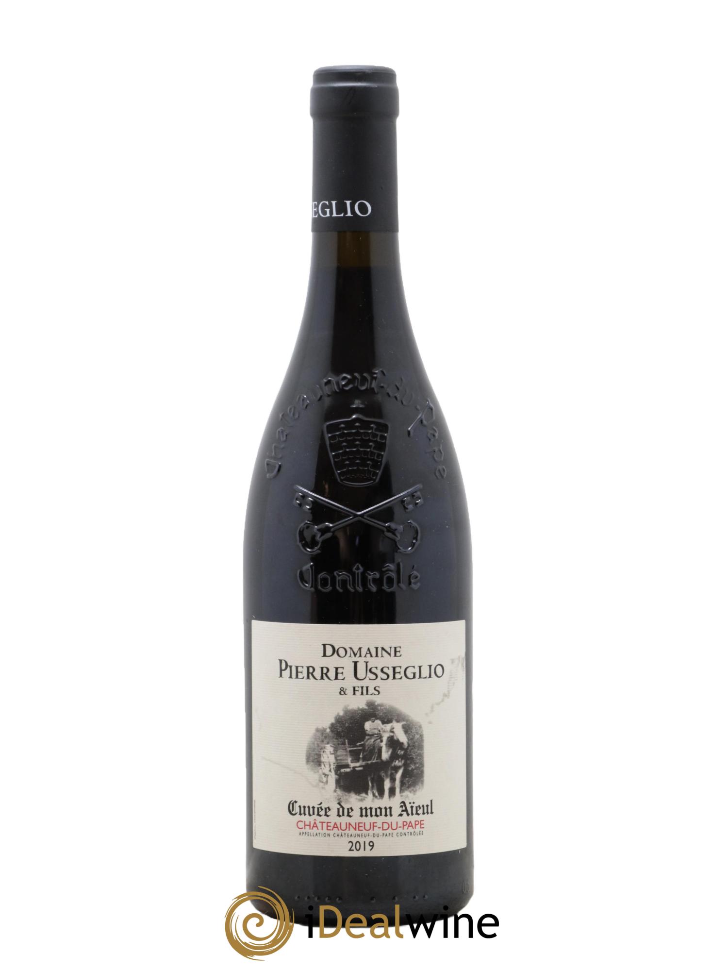 Châteauneuf-du-Pape Cuvée de mon Aïeul Pierre Usseglio & Fils 2019 - Posten von 1 Flasche - 0