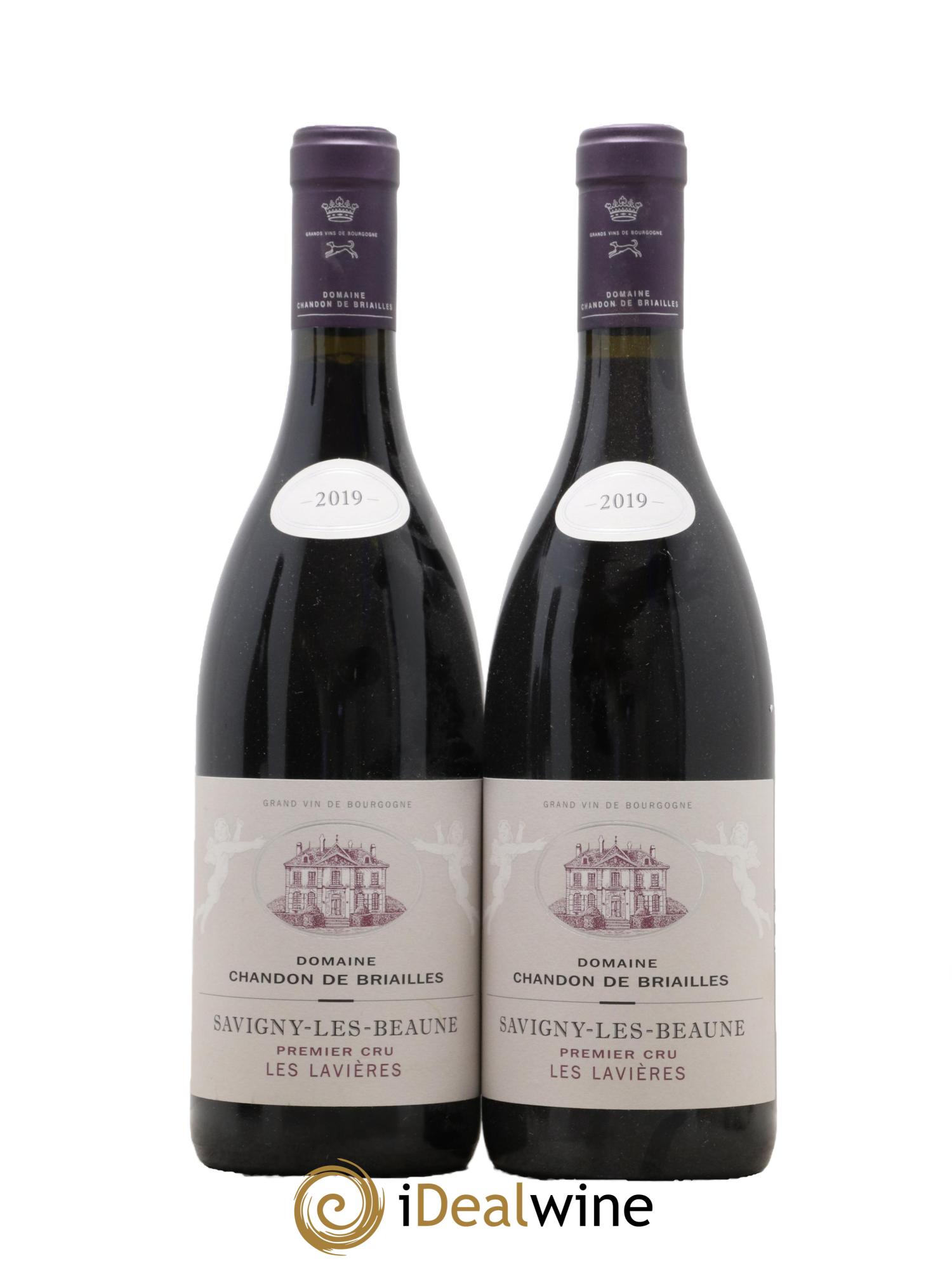 Savigny-lès-Beaune 1er Cru Les Lavières Chandon de Briailles 2019 - Lot de 2 bouteilles - 0