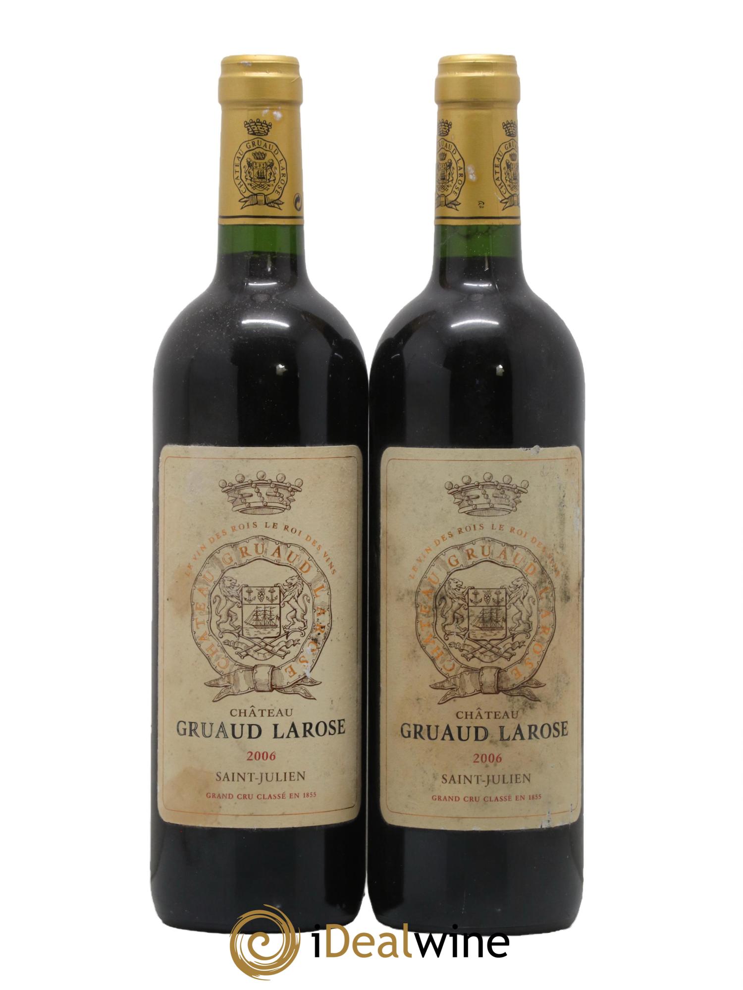 Château Gruaud Larose 2ème Grand Cru Classé 2006 - Lot de 2 bouteilles - 0