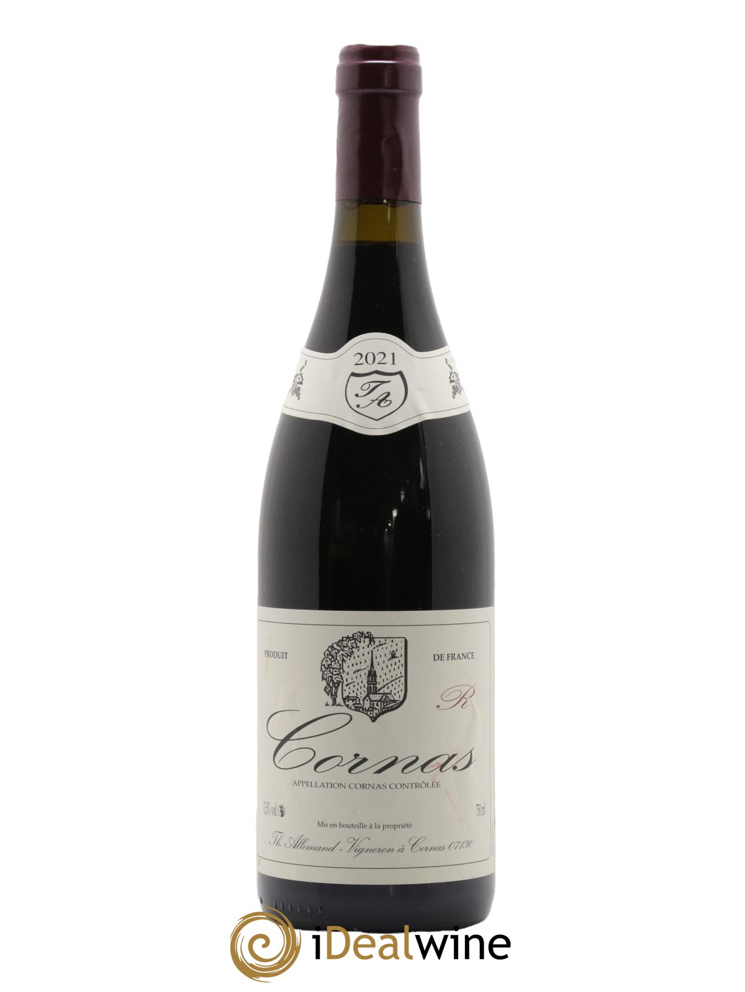 Cornas Reynard Thierry Allemand 2021 - Lot de 1 bouteille - 0