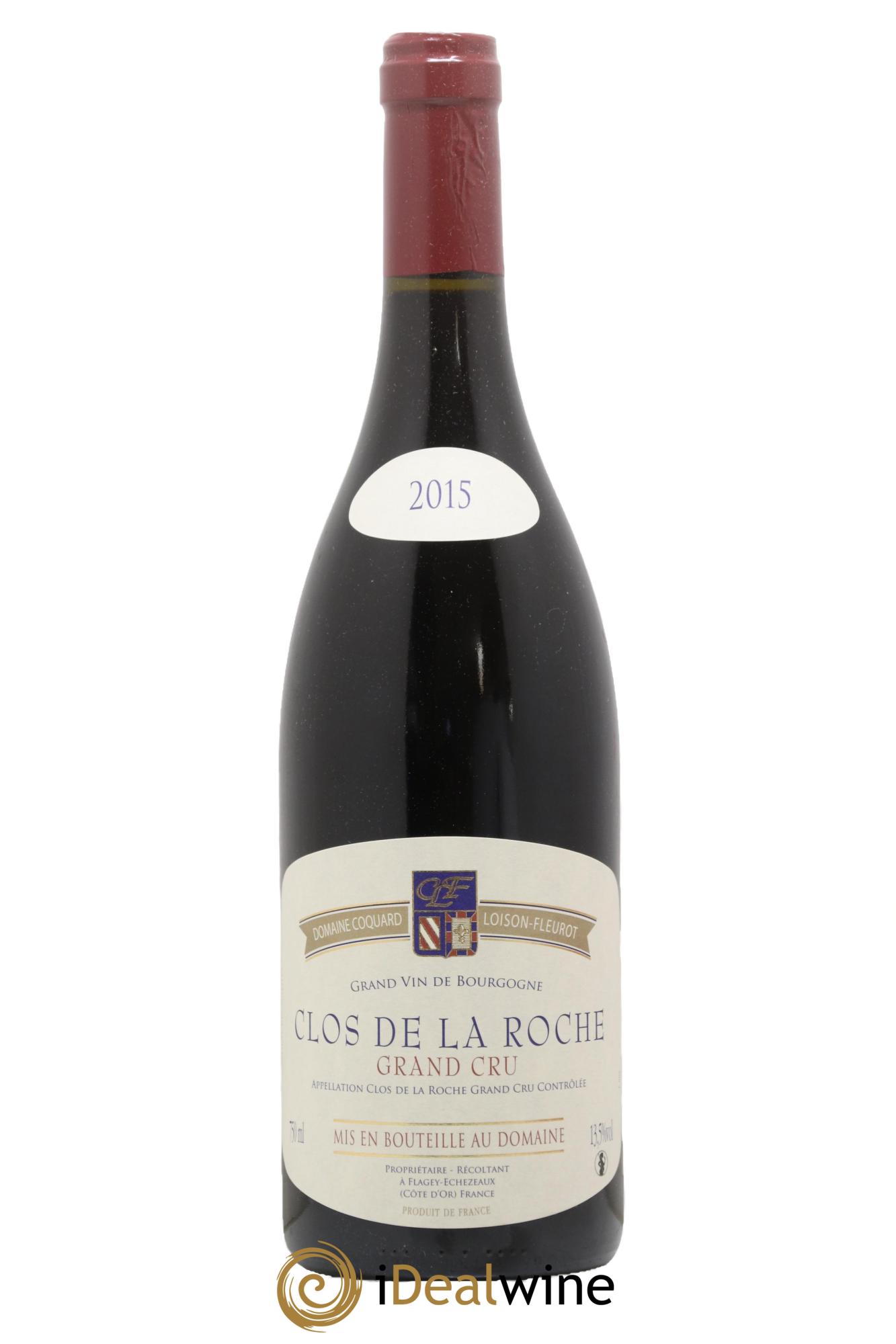 Clos de la Roche Grand Cru Coquard Loison-Fleurot 2015 - Lotto di 1 bottiglia - 0