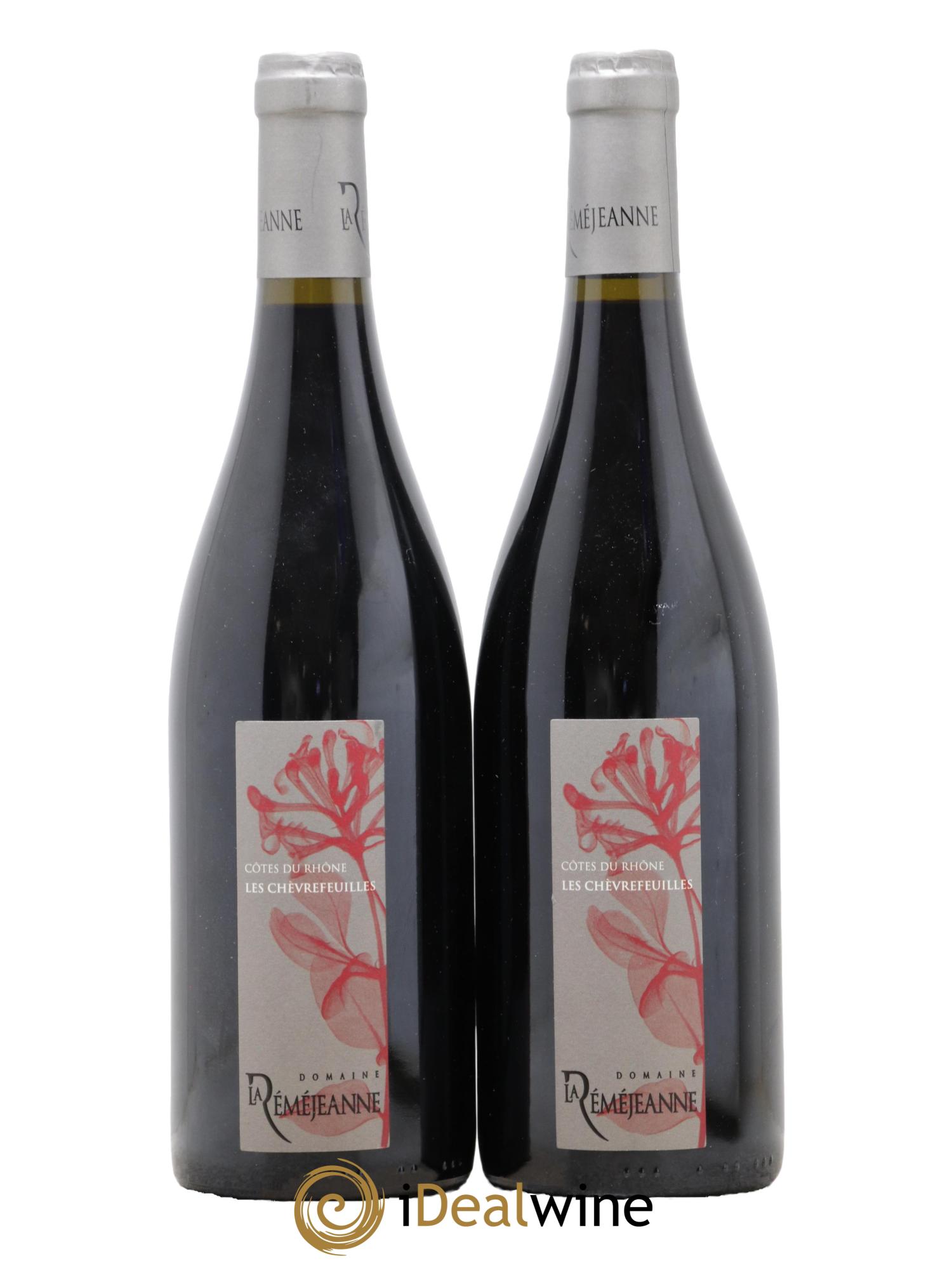 Côtes du Rhône Les Chèvrefeuilles La Réméjeanne 2017 - Lot of 2 bottles - 0