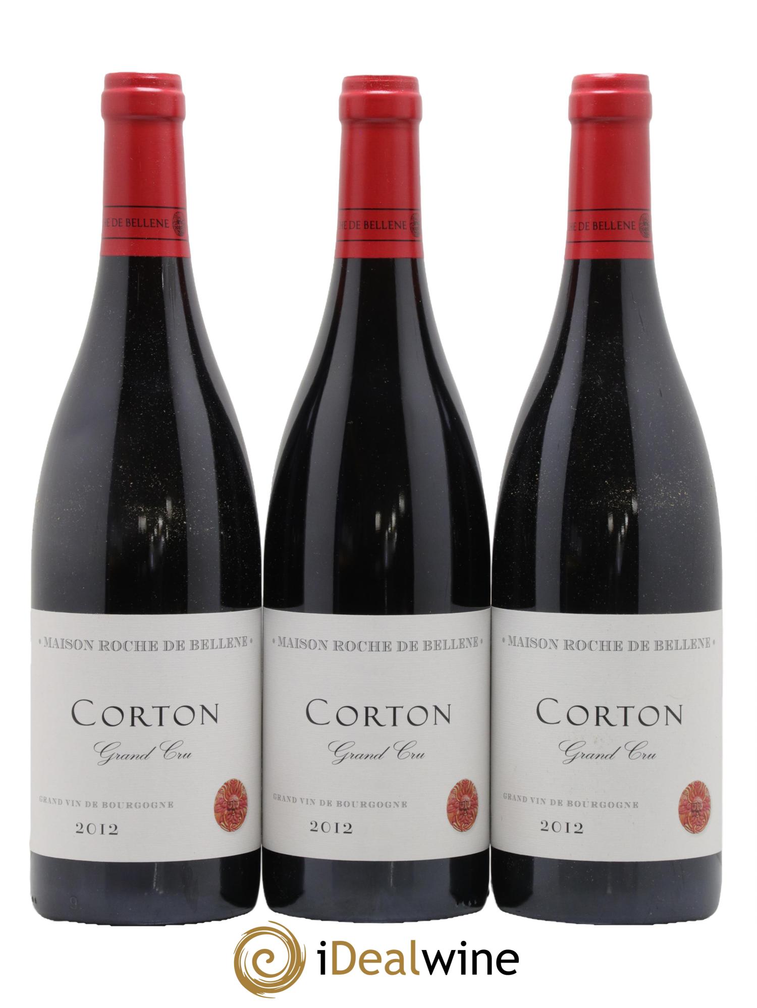 Corton Grand Cru Maison Roche de Bellene 2012 - Lot de 3 bouteilles - 0