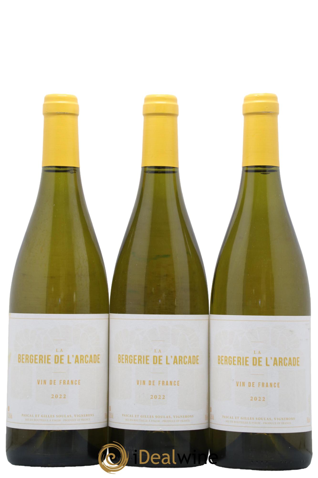 Vin de France Bergerie de l'Arcade 2022 - Lot de 3 bouteilles - 0