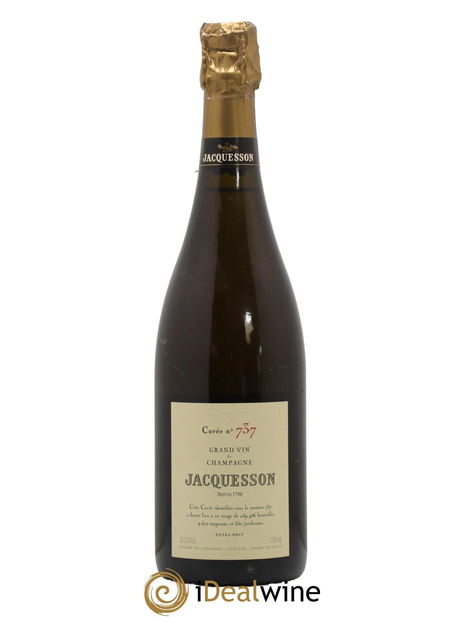 Cuvée 737 Jacquesson - Lot de 1 bouteille - 0