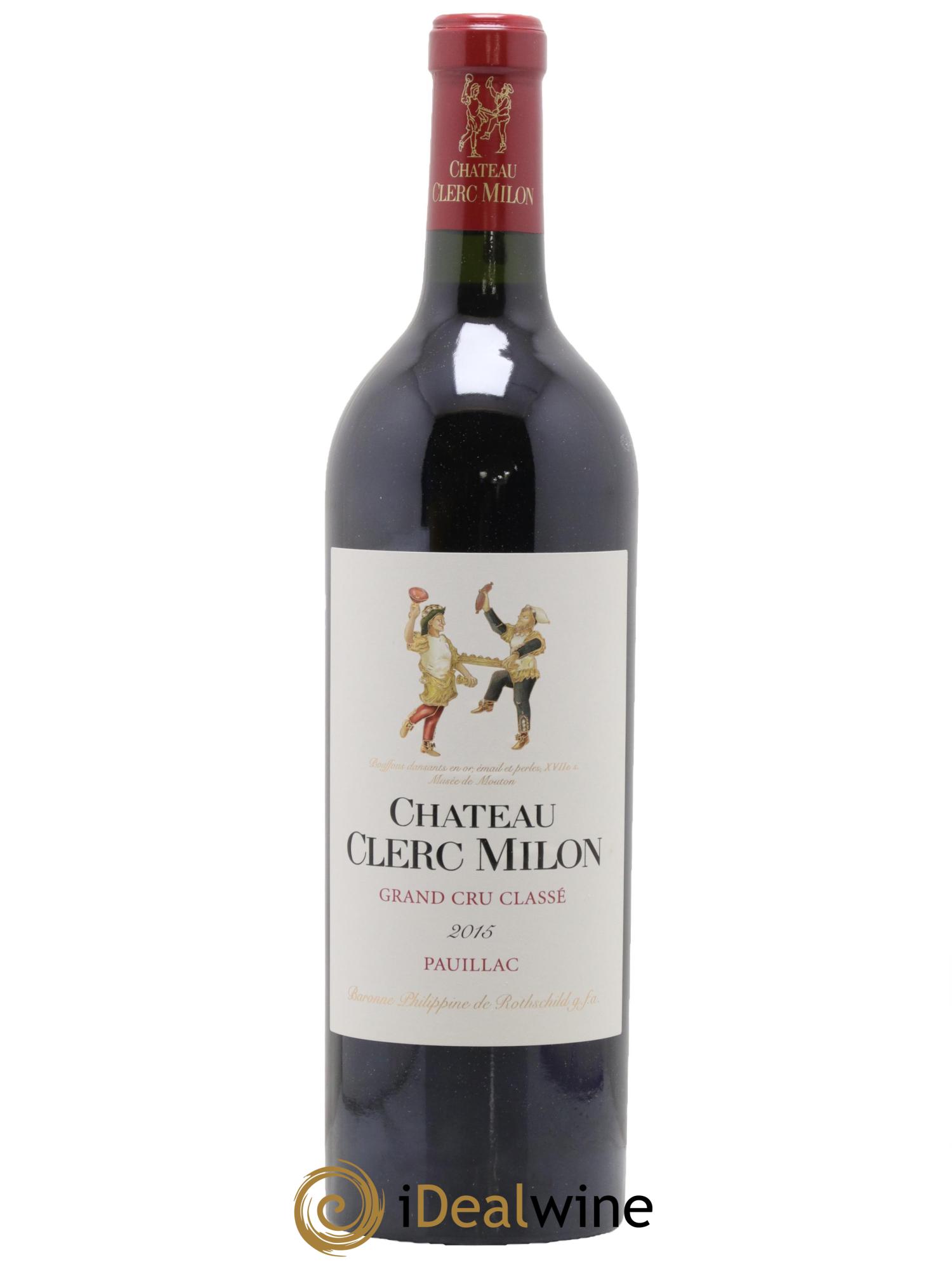 Château Clerc Milon 5ème Grand Cru Classé 2015 - Lot of 1 bottle - 0