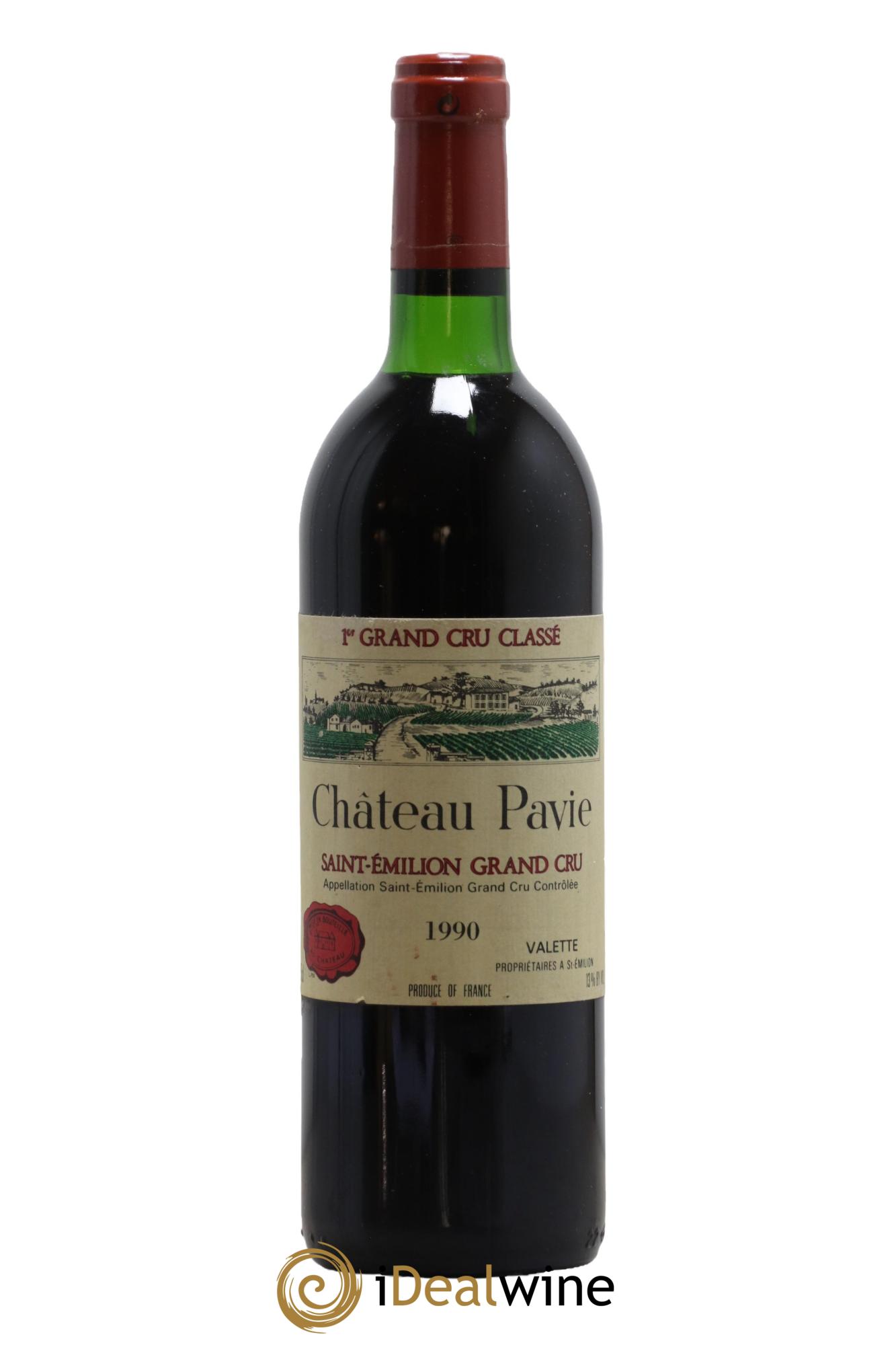 Château Pavie 1er Grand Cru Classé A 1990 - Lot of 1 bottle - 0