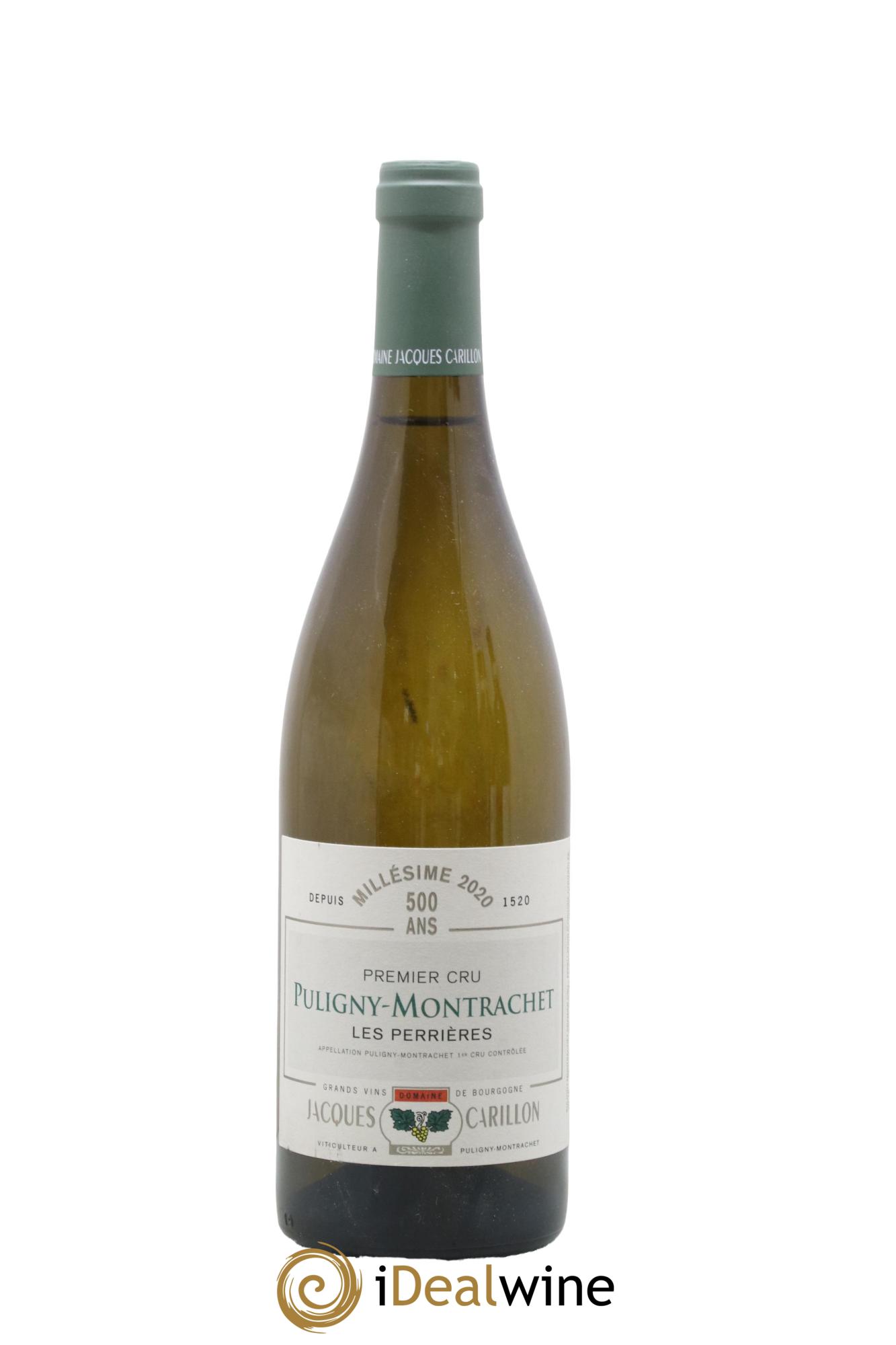 Puligny-Montrachet 1er Cru Les Perrières Jacques Carillon (Domaine) 2020 - Lot de 1 bouteille - 0