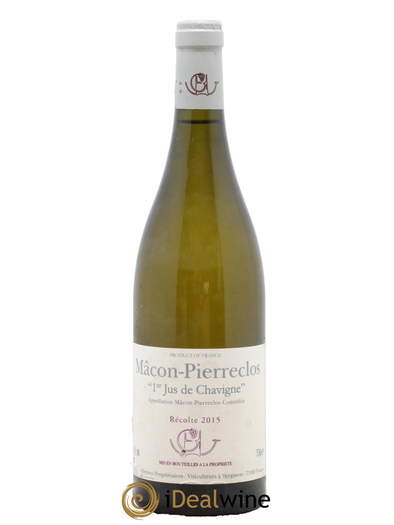 Mâcon Pierreclos 1er Jus de Chavigne Guffens-Heynen  2015 - Lotto di 1 bottiglia - 0