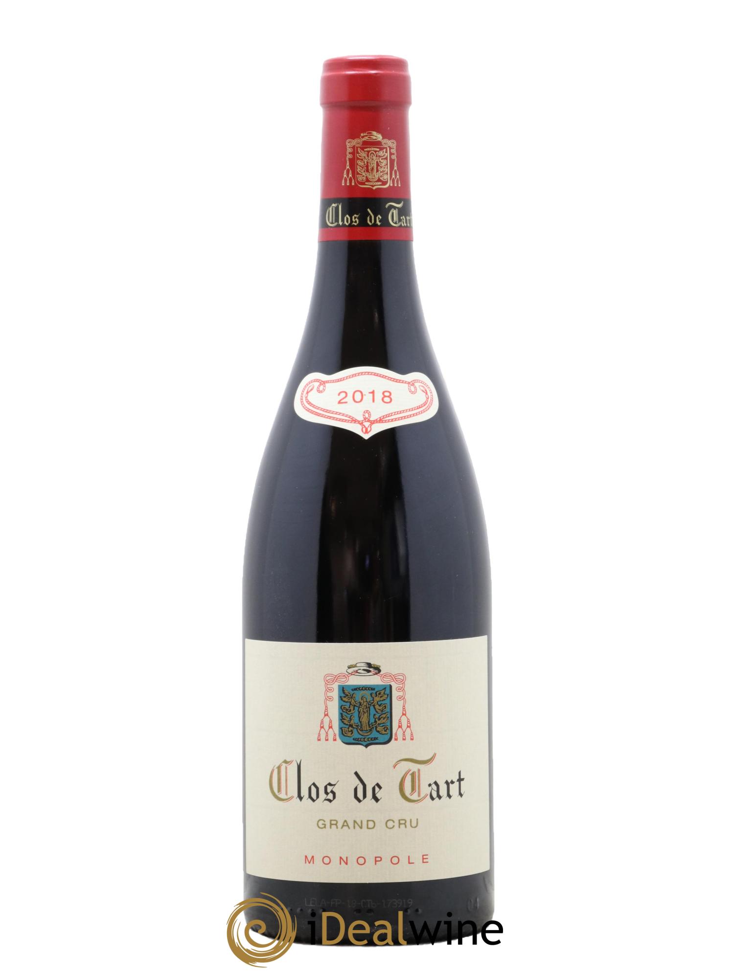 Clos de Tart Grand Cru Mommessin 2018 - Lot de 1 bouteille - 0