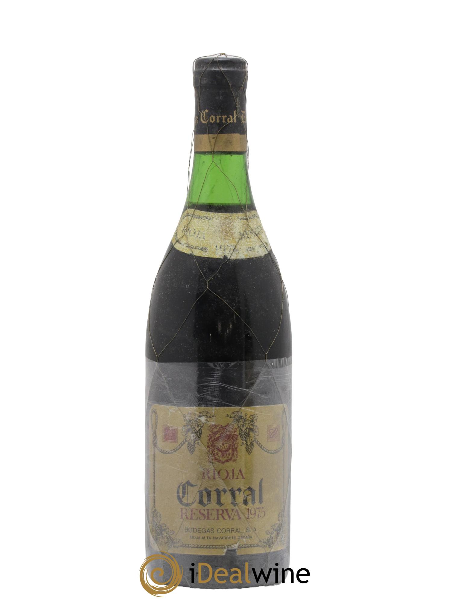 Rioja DOCA Corral Reserva 1975 - Posten von 1 Flasche - 0