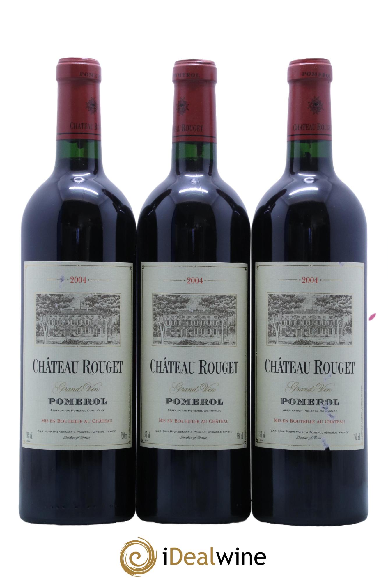 Château Rouget  2004 - Lot of 12 bottles - 3