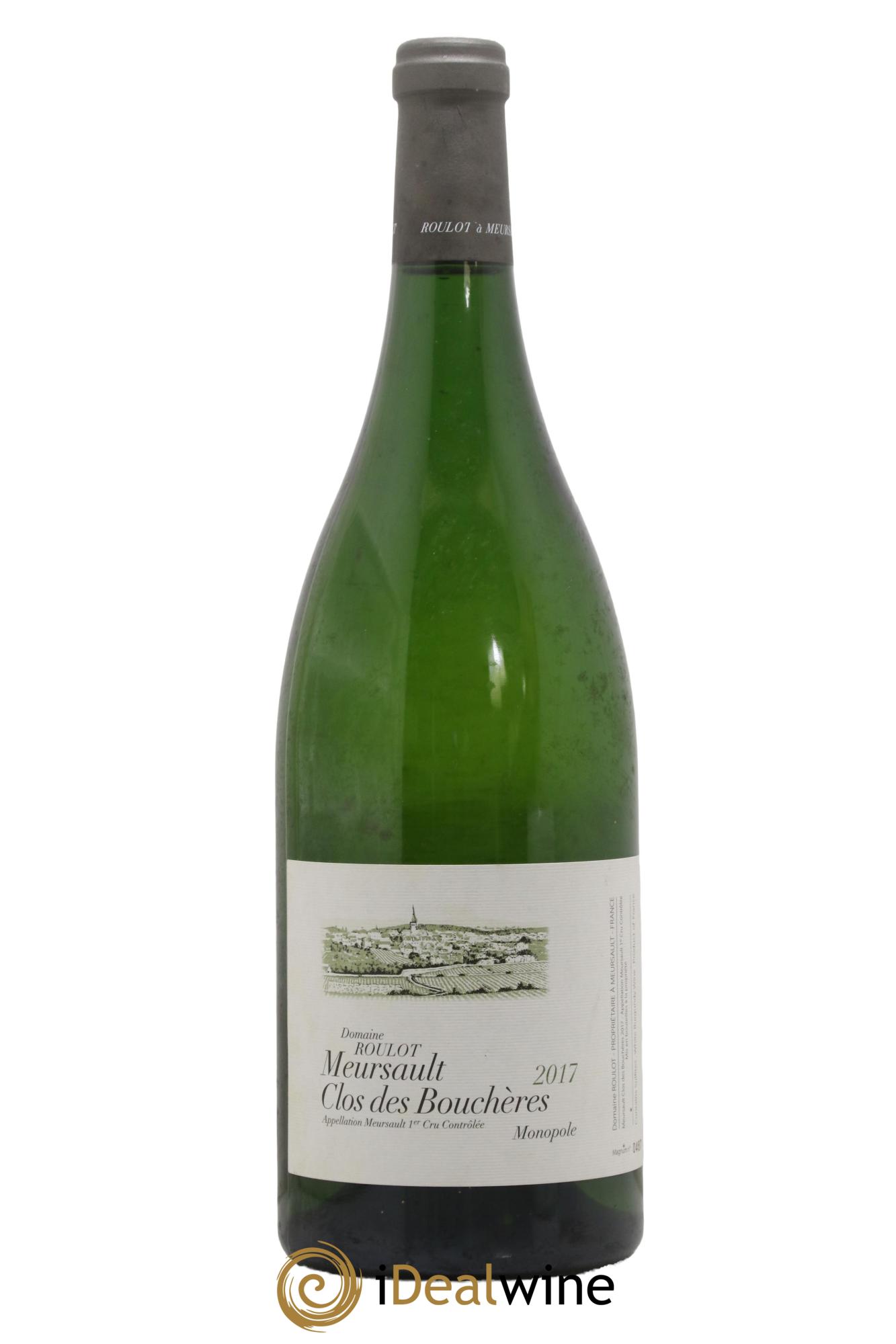 Meursault 1er Cru Clos des Bouchères  Roulot (Domaine) 2017 - Lot de 1 magnum - 0