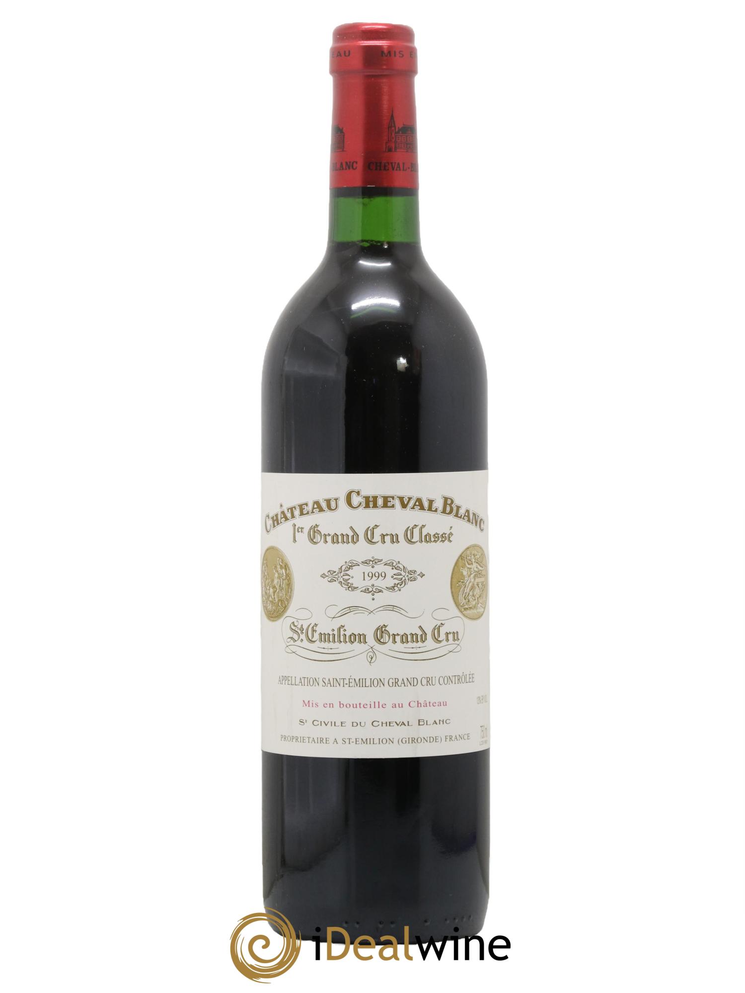 Château Cheval Blanc 1er Grand Cru Classé A 1999 - Lot de 1 bouteille - 0