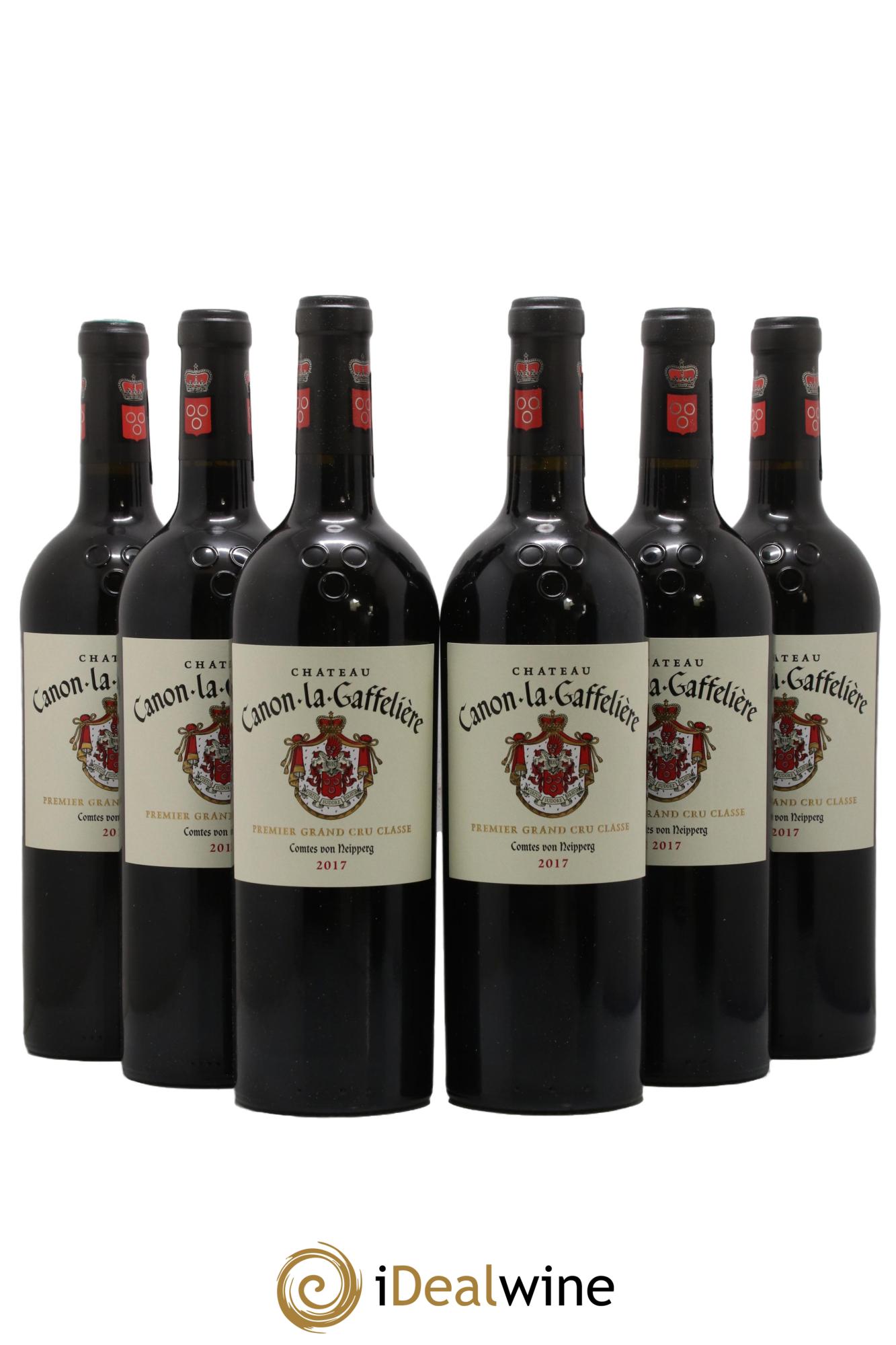 Château Canon la Gaffelière 1er Grand Cru Classé B  2017 - Lot of 6 bottles - 0