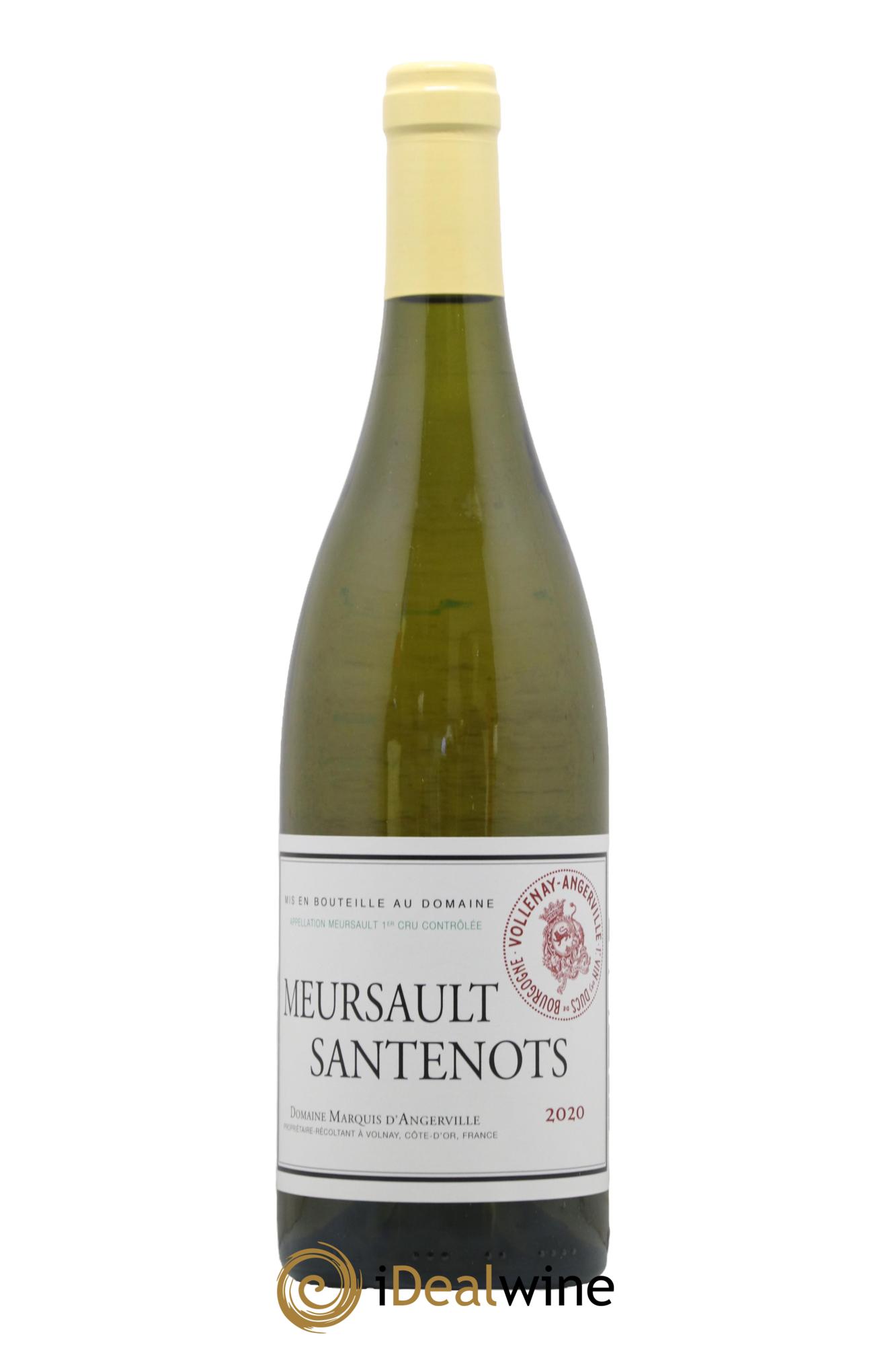 Meursault 1er Cru Santenots Marquis d'Angerville (Domaine) 2020 - Posten von 1 Flasche - 0